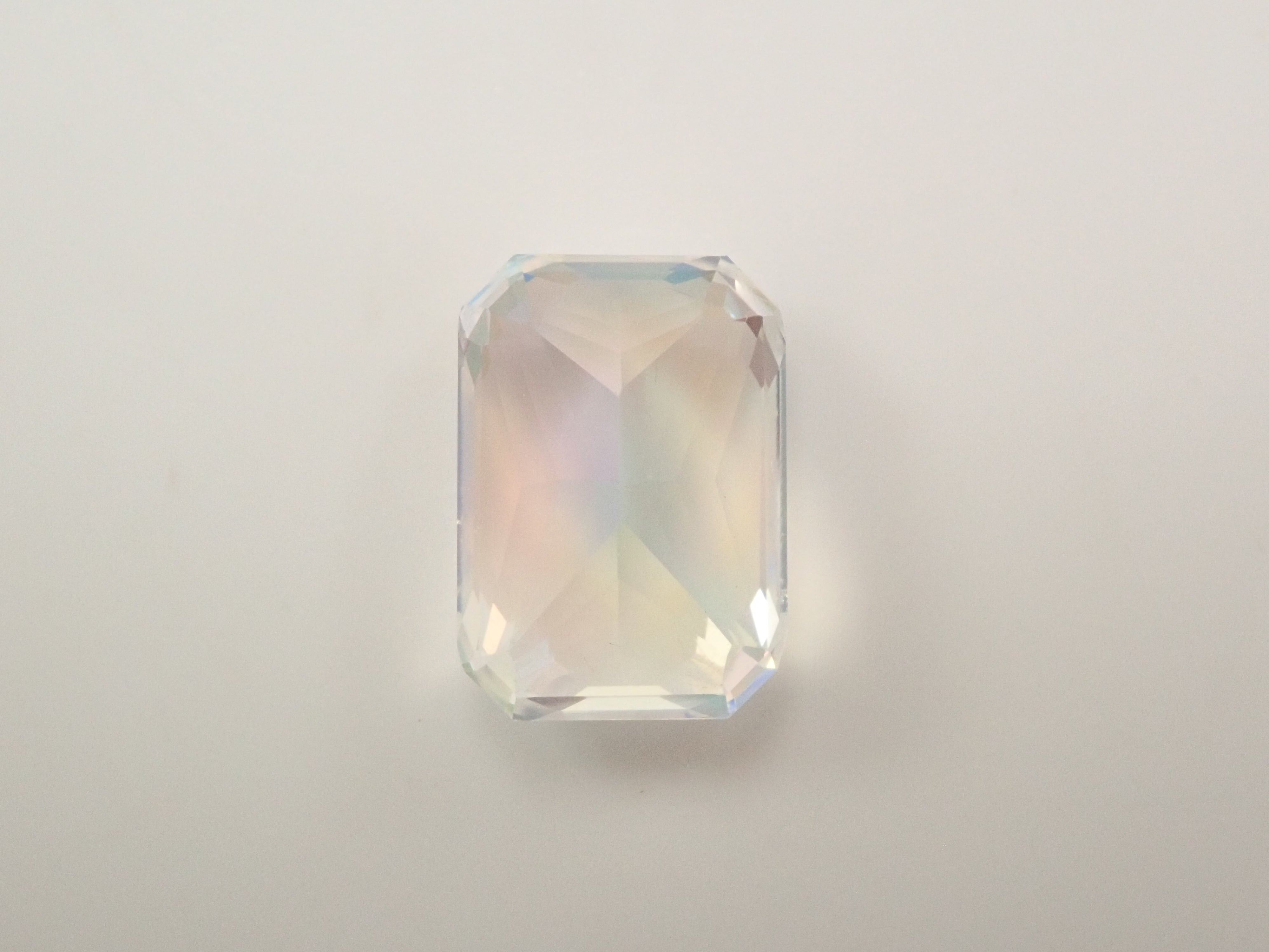 Madagascar Andesine Labradorite (commonly known as Rainbow Moonstone) 4.867ct Loose Stone