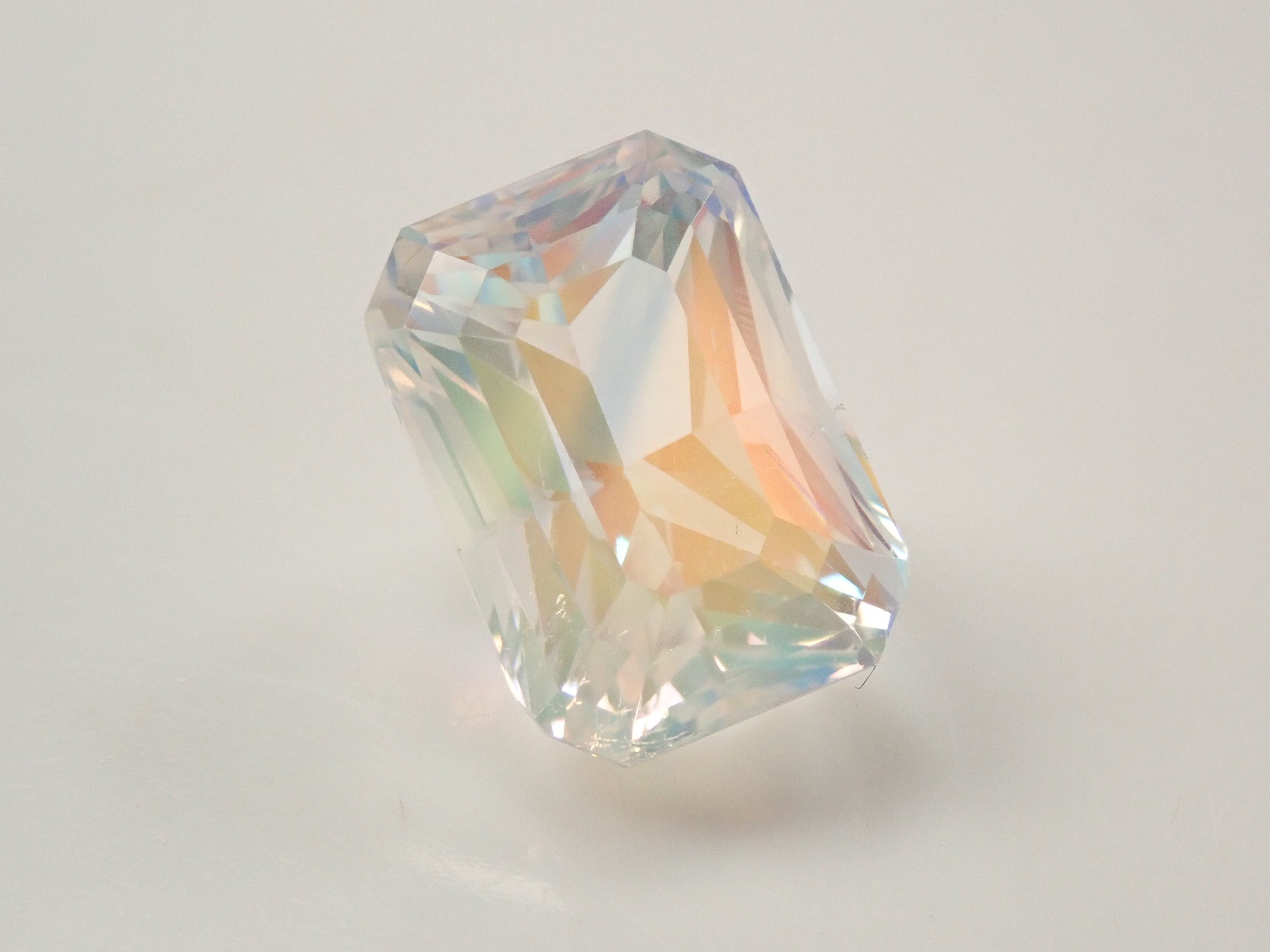 Madagascar Andesine Labradorite (commonly known as Rainbow Moonstone) 4.867ct Loose Stone