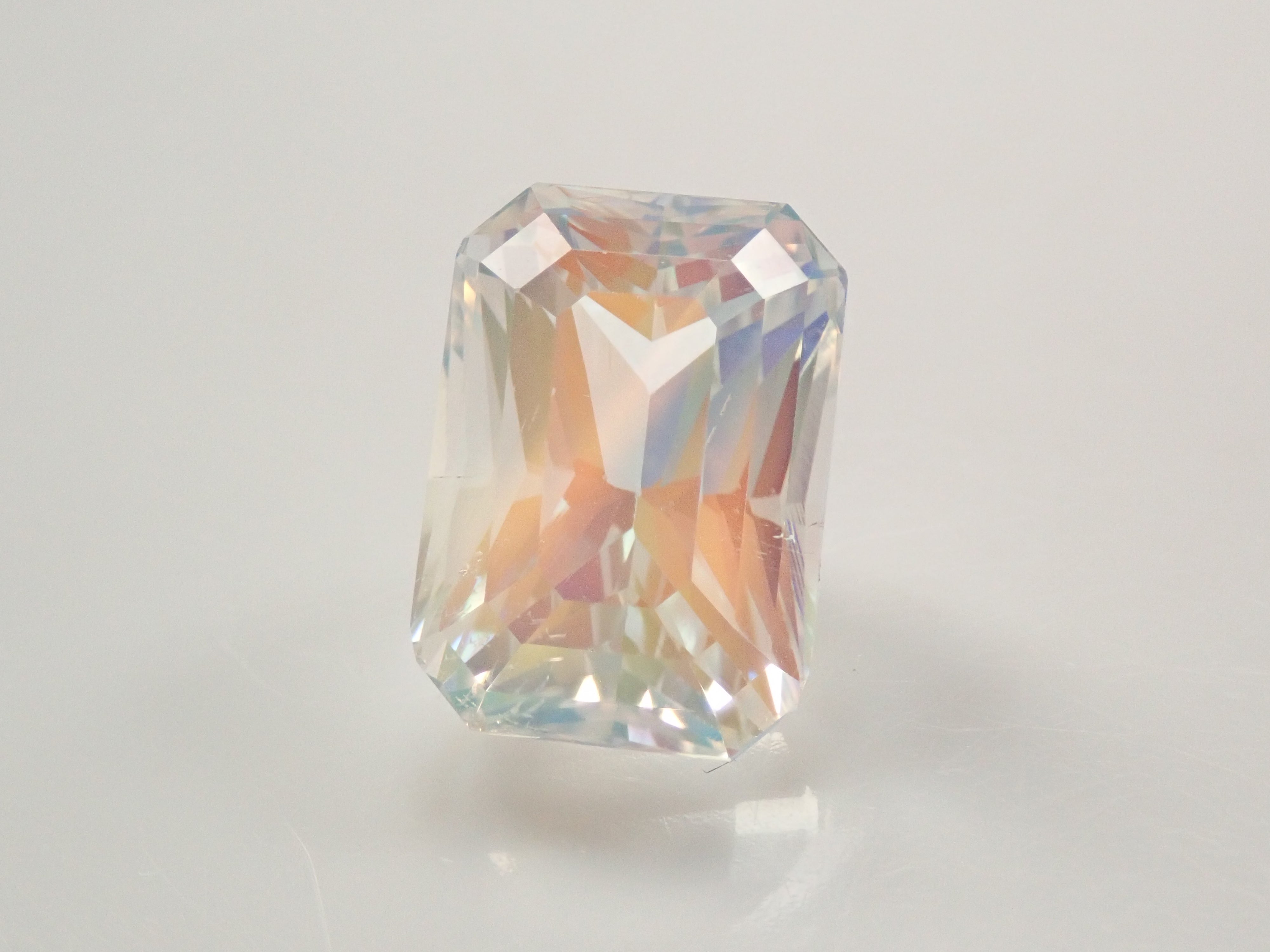 Madagascar Andesine Labradorite (commonly known as Rainbow Moonstone) 4.867ct Loose Stone