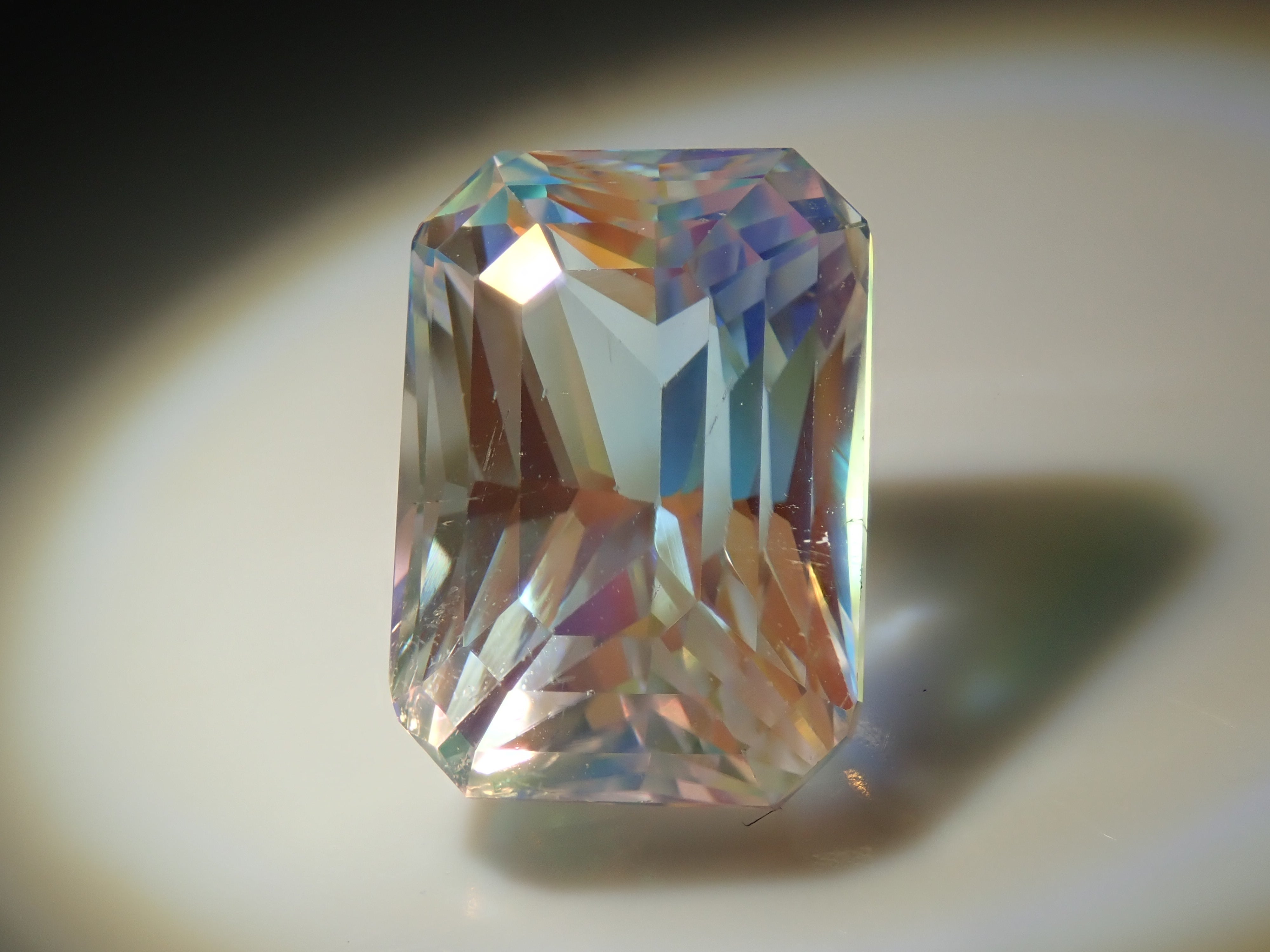 Madagascar Andesine Labradorite (commonly known as Rainbow Moonstone) 4.867ct Loose Stone