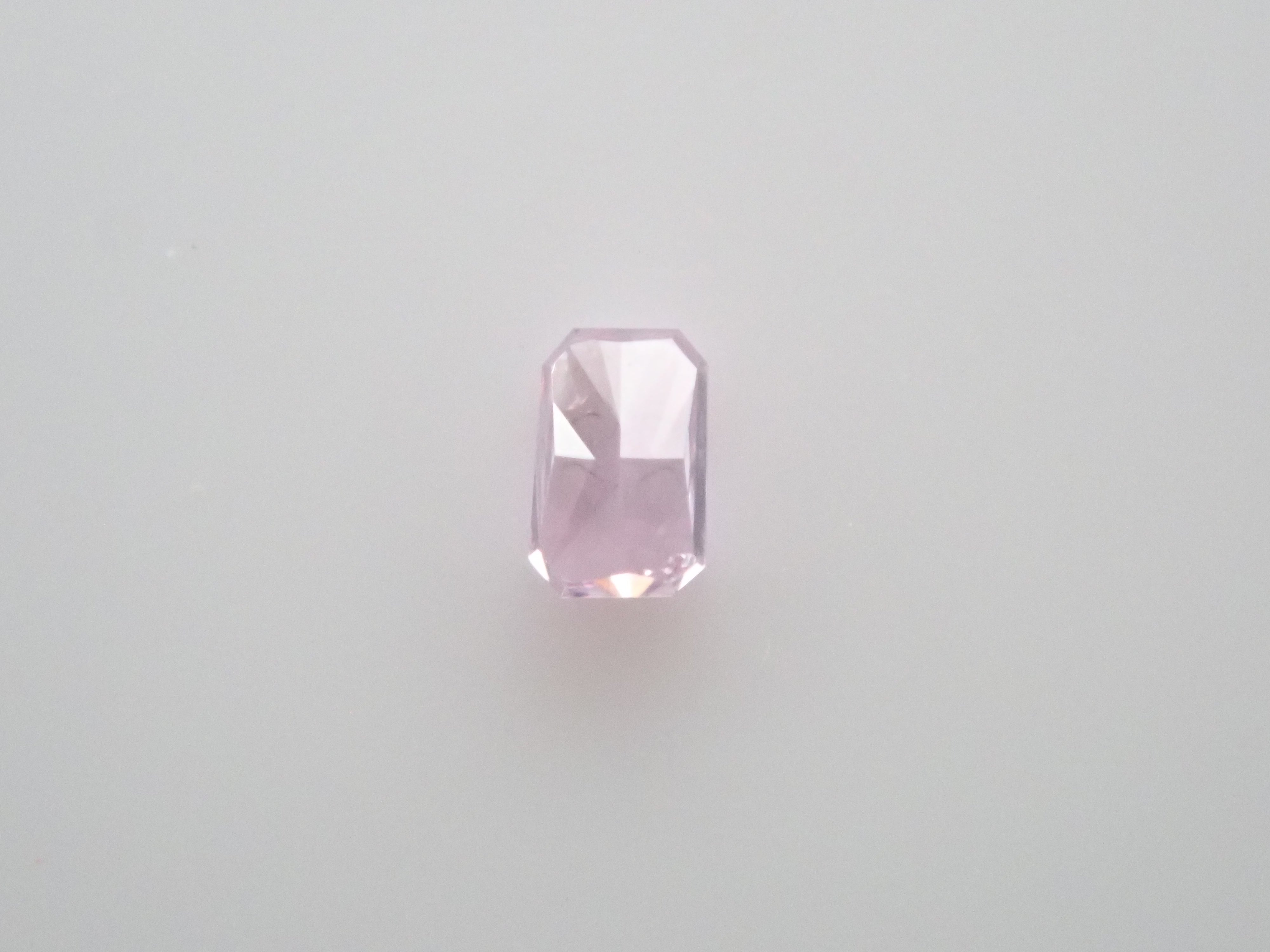 ピンクダイヤモンド 0.03ルース(FANCY PURPLE PINK, SI2)