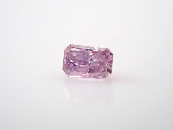 粉紅鑽石 0.030 克拉裸鑽（彩紫粉紅，SI2）