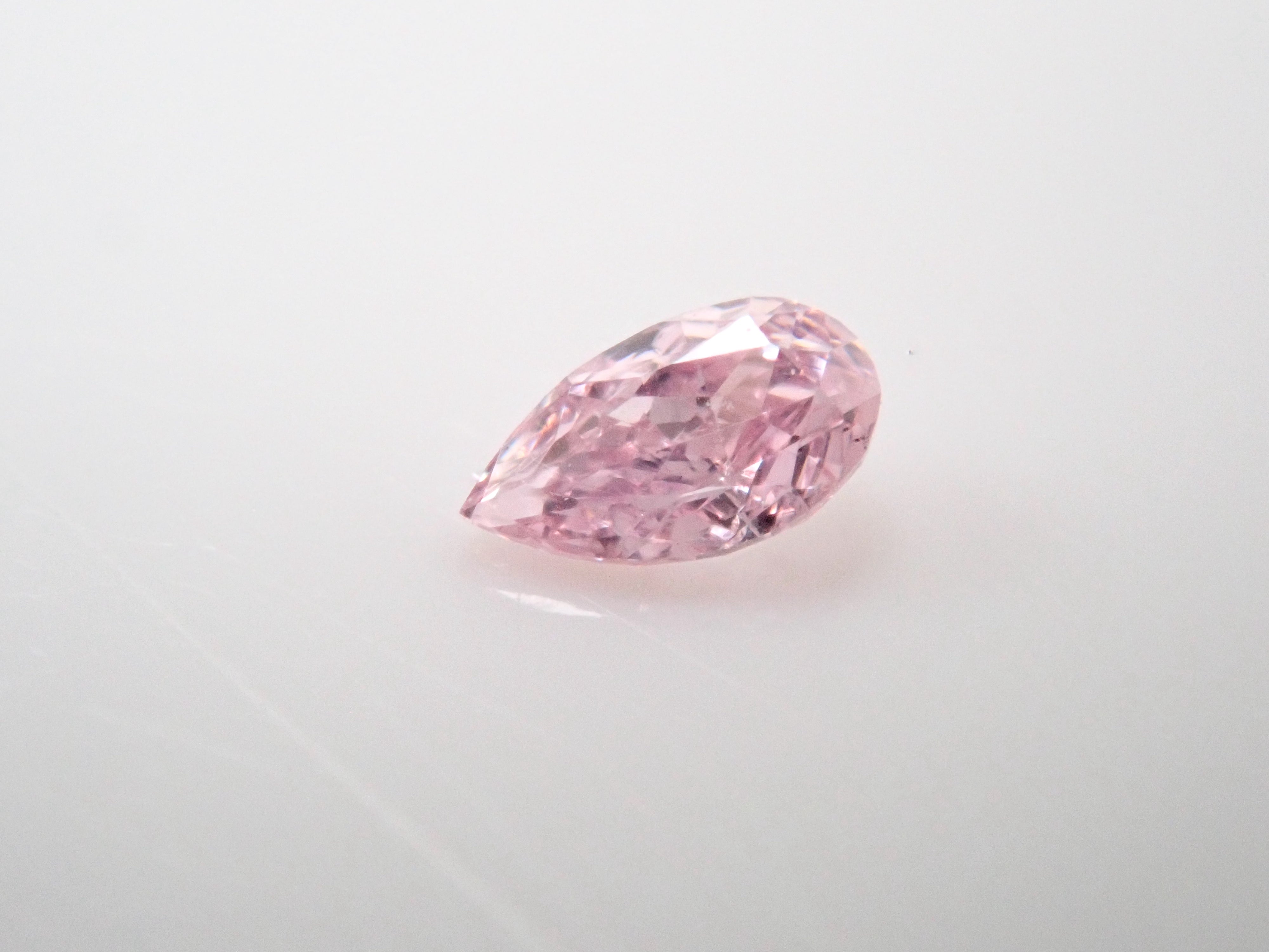 ピンクダイヤモンド 2.5mm/0.025ルース(FANCY PURPLISH PINK, SI2)