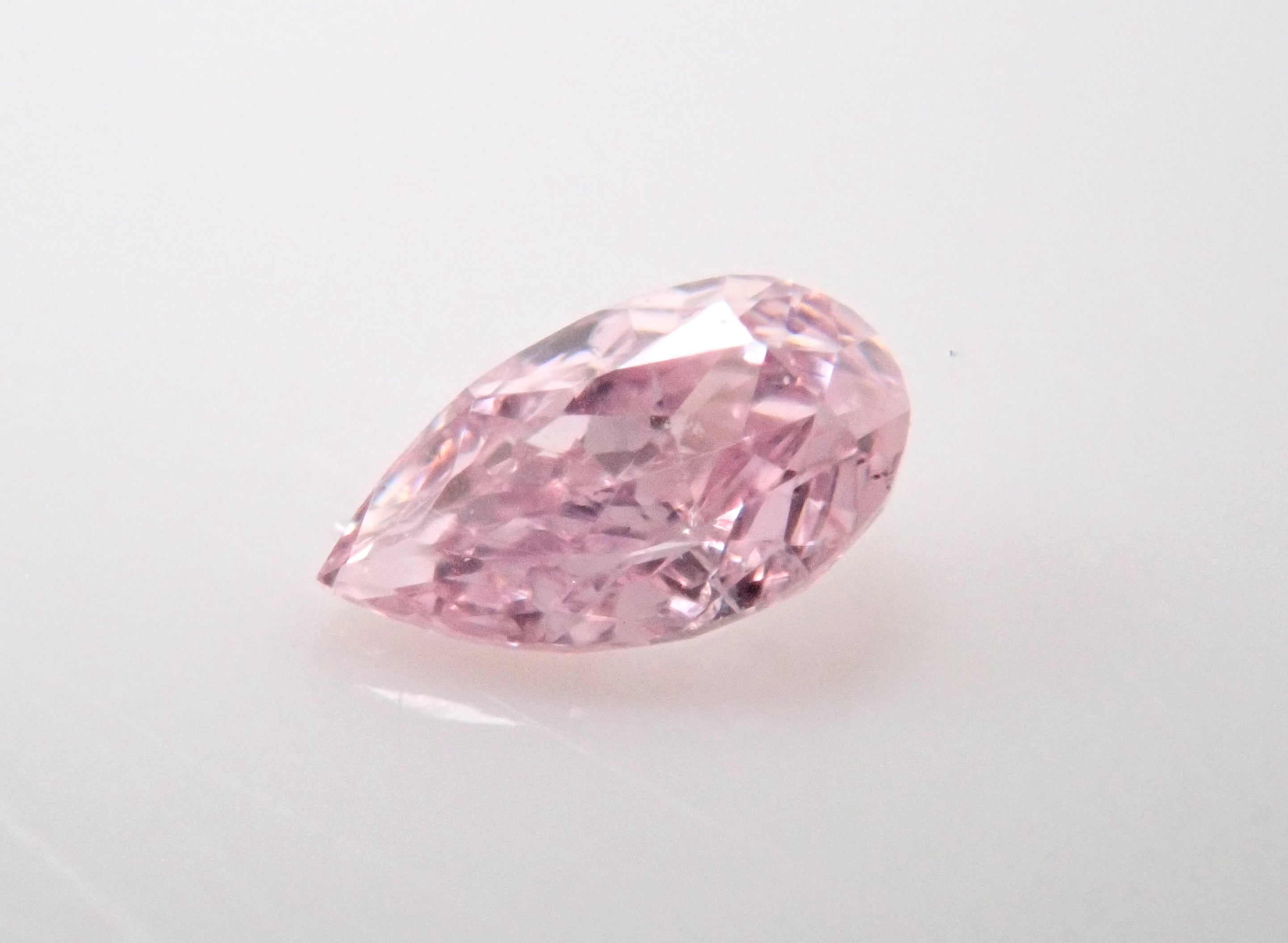 ピンクダイヤモンド 2.5mm/0.025ルース(FANCY PURPLISH PINK, SI2)