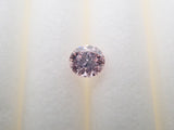 ピンクダイヤモンド 0.041ルース(FANCY LIGHT PURPLISH PINK, VS2)