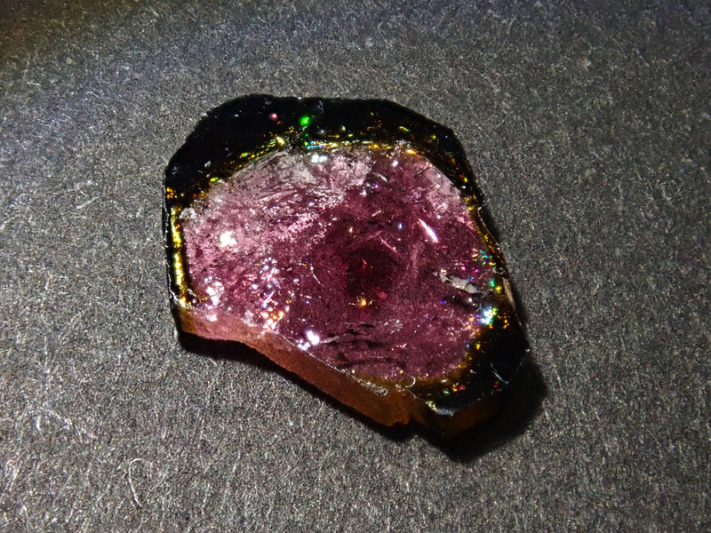 《Limited to 8 stones》1 stone of Nigerian watermelon tourmaline (sliced)《Multiple purchase discount》