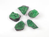 [4 stones remaining] 1 rough Russian uvarovite garnet [Multiple purchase discounts available]