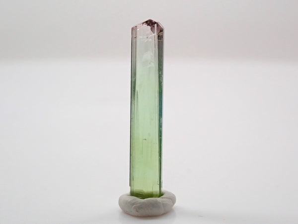 Bicolor tourmaline 3.242ct rough stone from Afghanistan