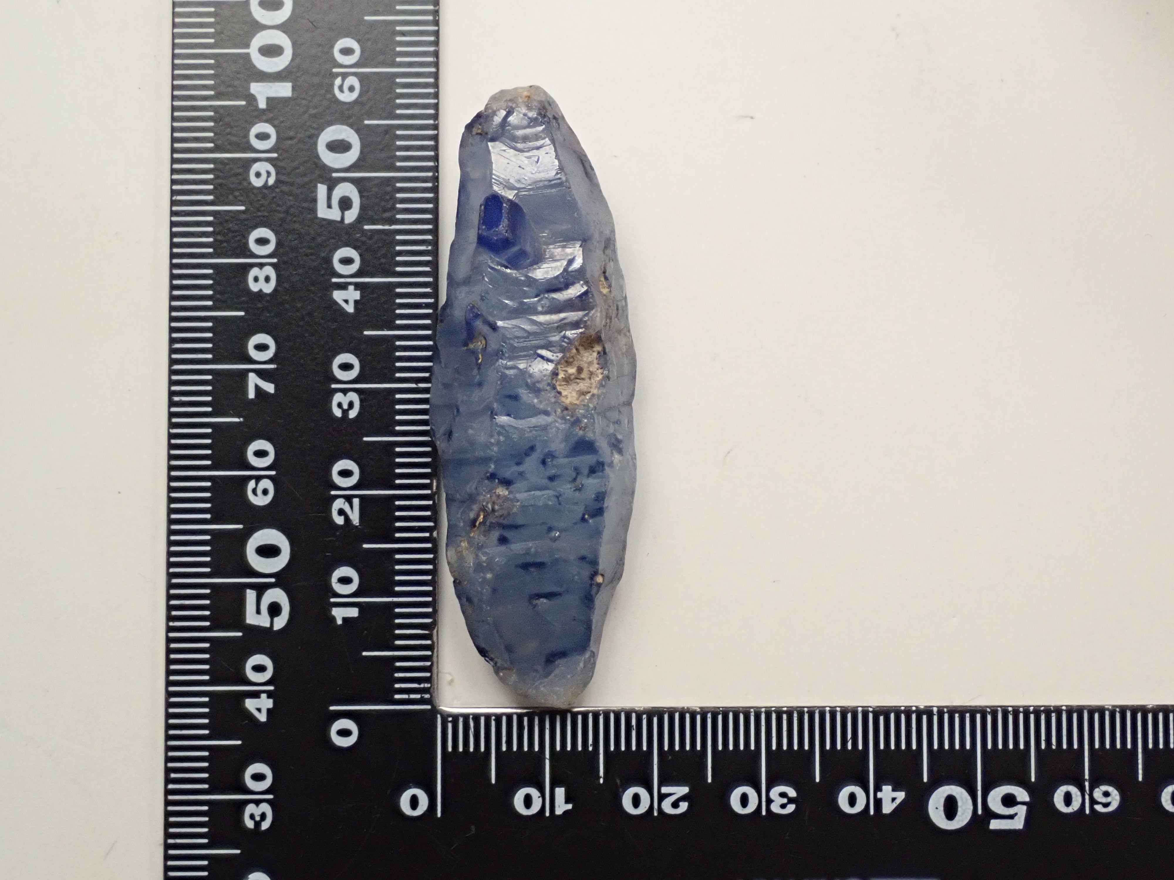 【抽選販売_20260301_15】スリランカ産グラスボディ（サファイアクリスタル） 142.496ct原石