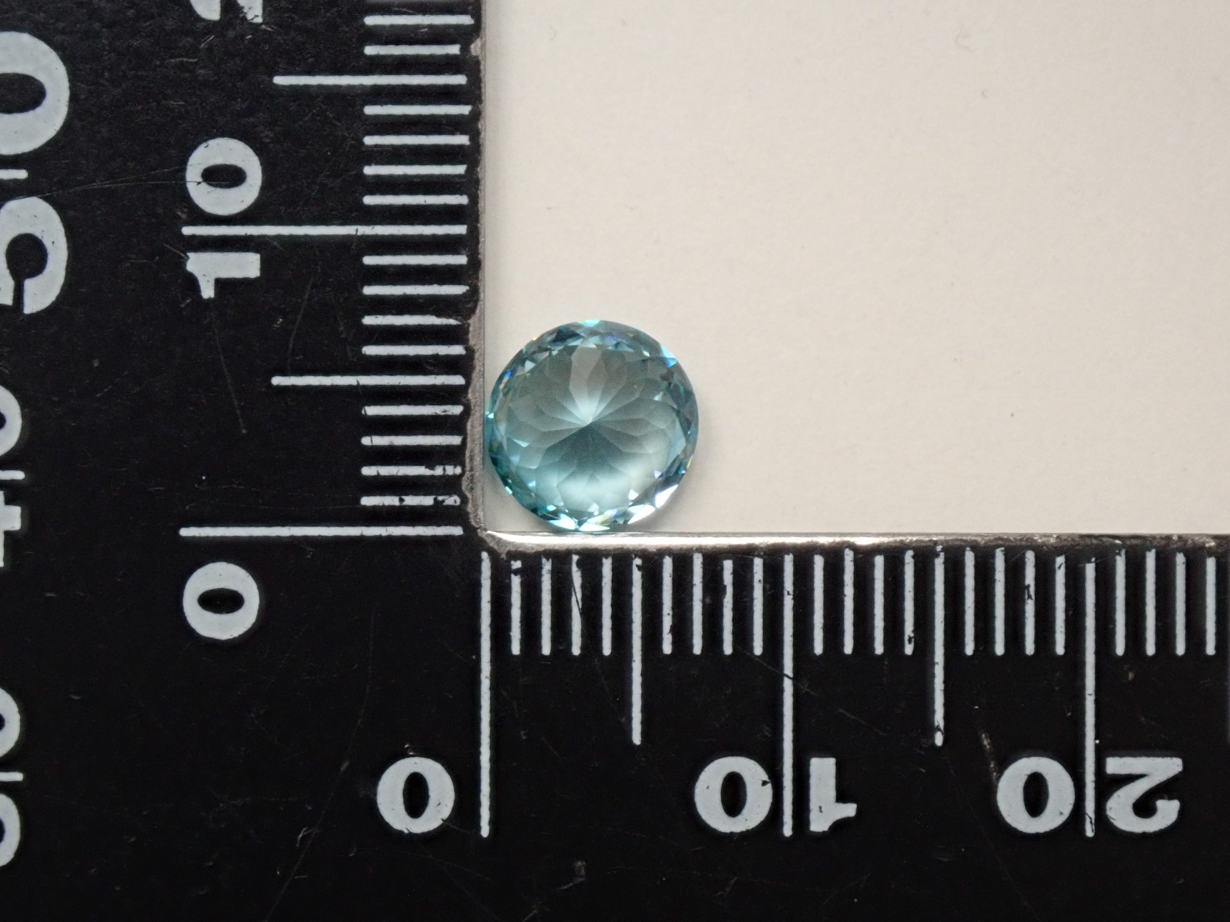 [12560419] Cambodian Blue Zircon 1.962ct Loose