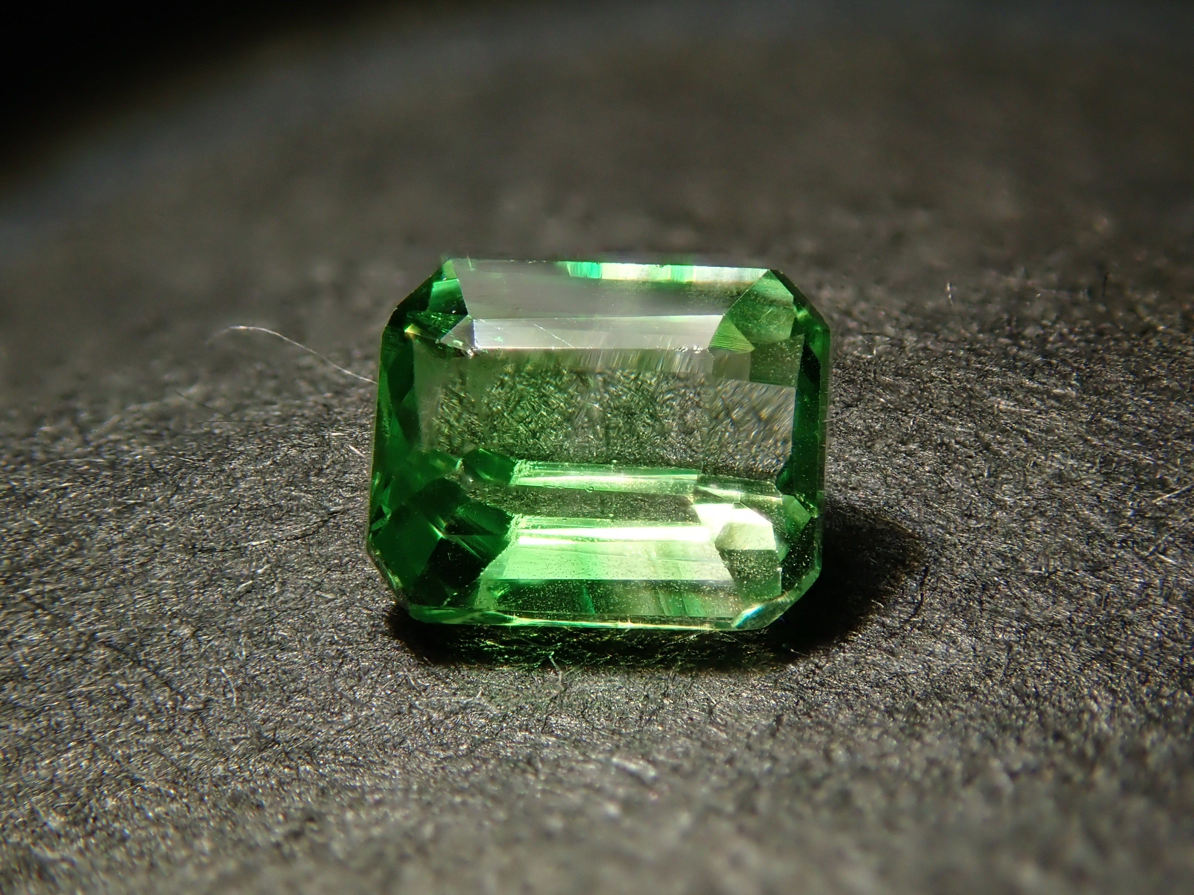 Bicolor Grossular Garnet 0.316ct Loose Stone