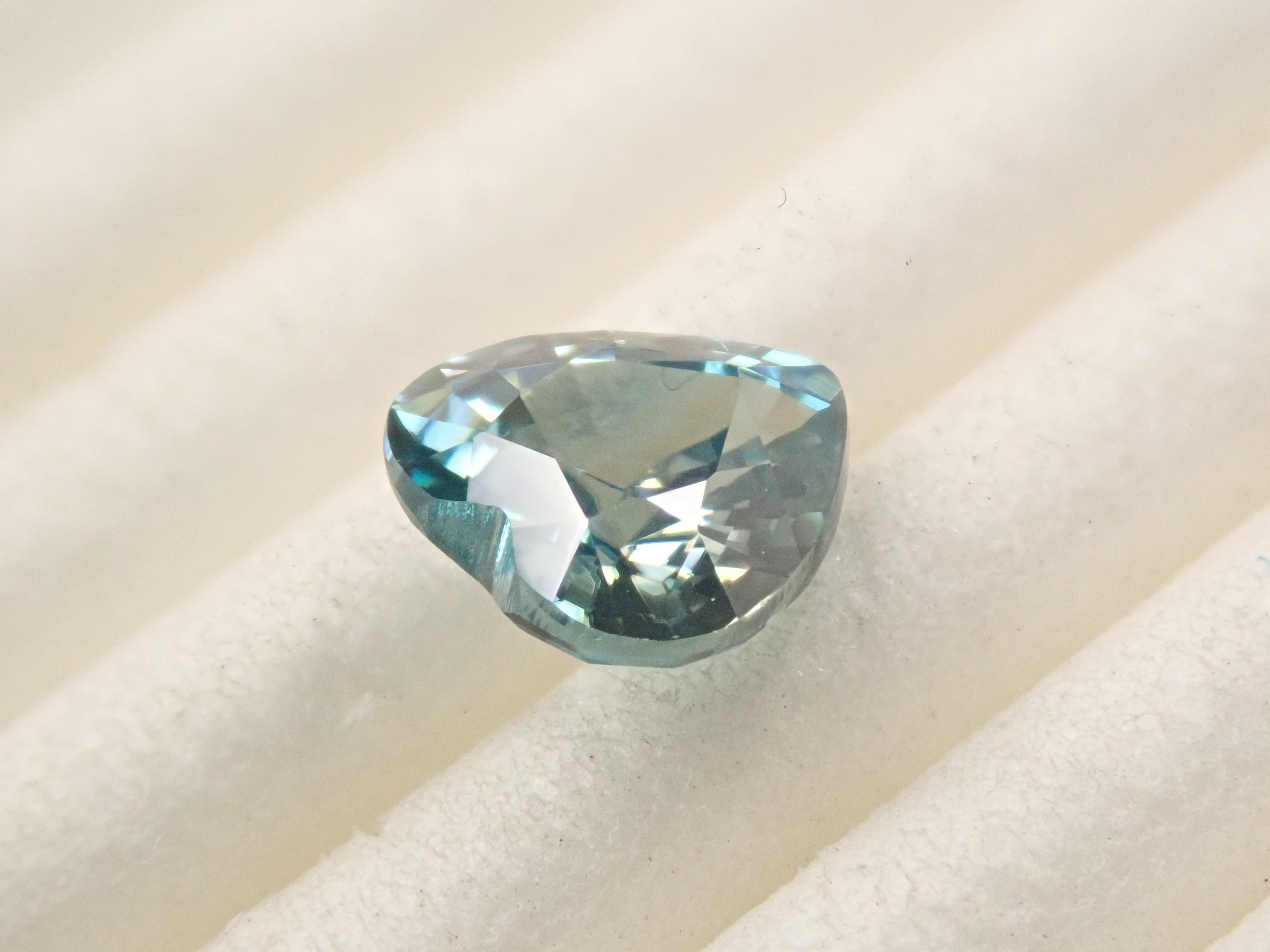 Cambodian blue zircon 1.126ct loose stone