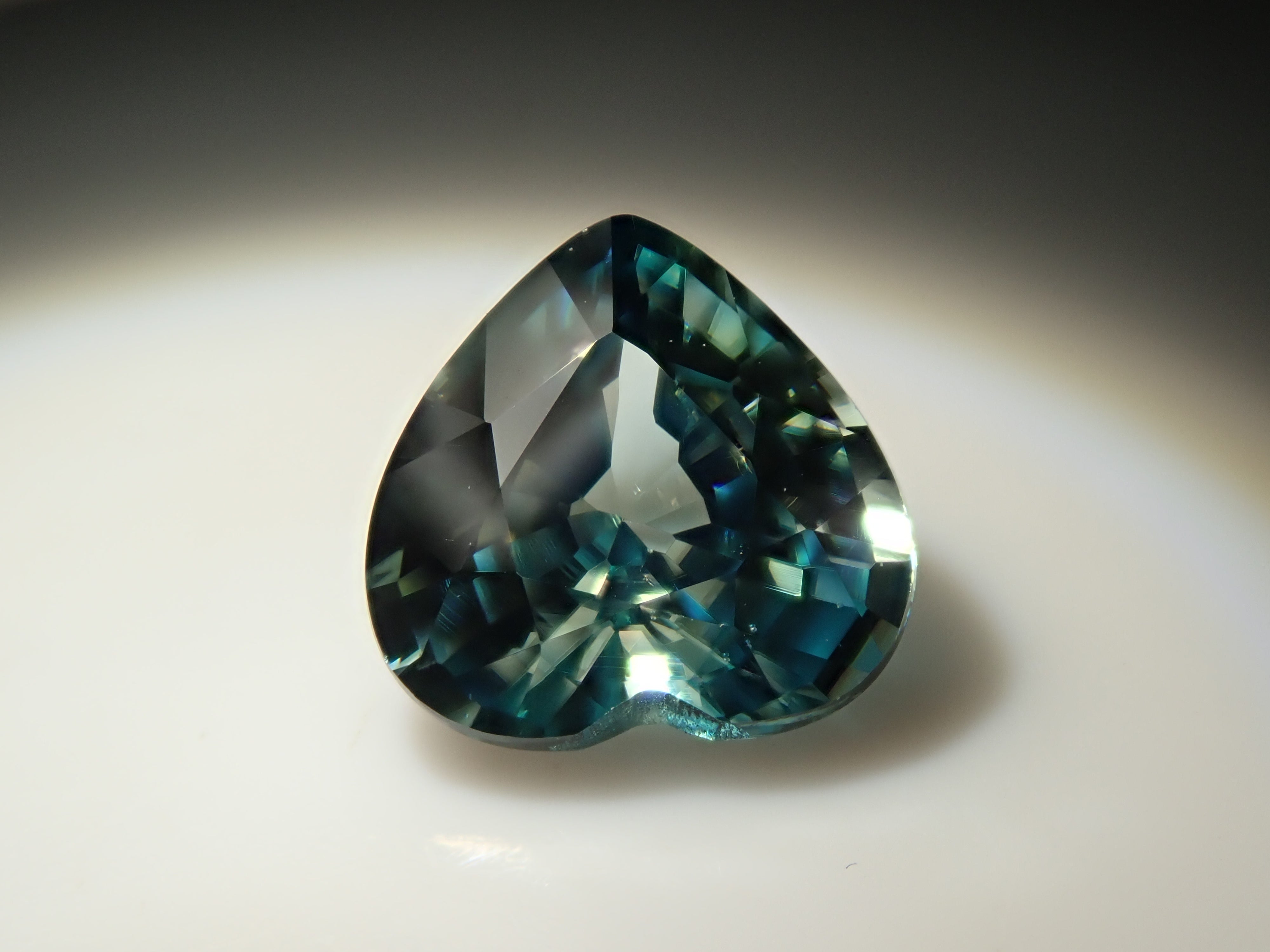 Cambodian blue zircon 1.126ct loose stone