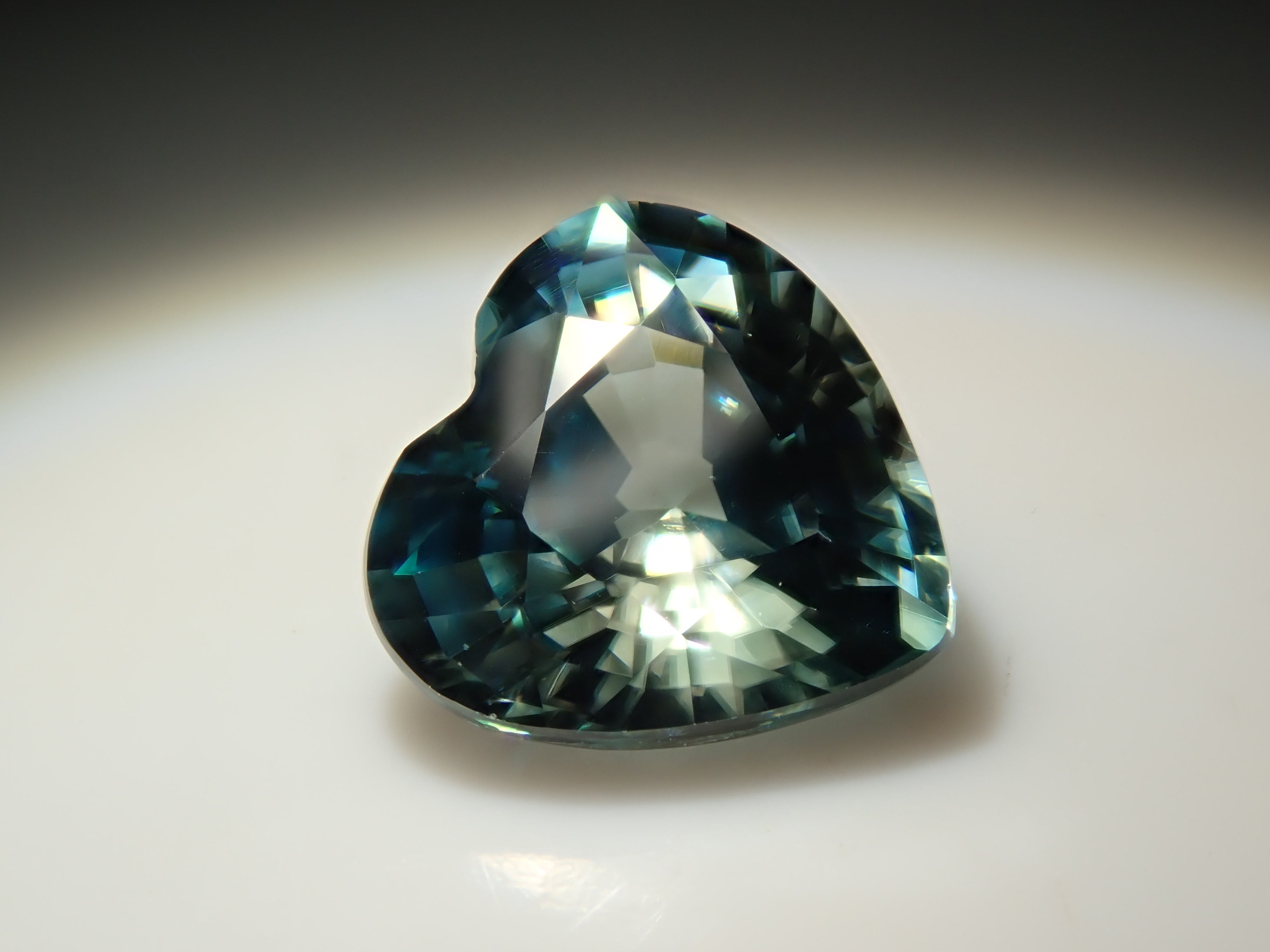 Cambodian blue zircon 1.126ct loose stone
