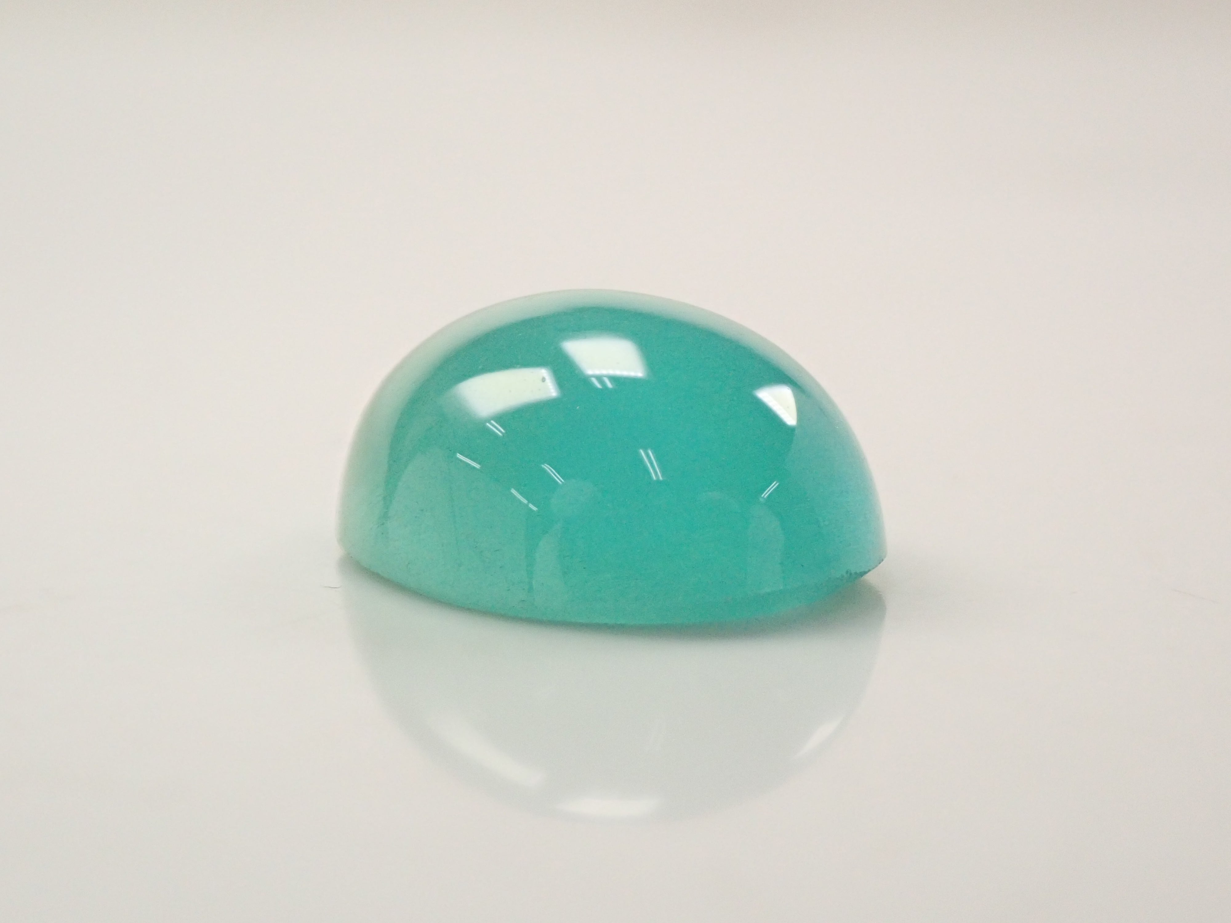 【Lottery Sale 0731_08】Brazilian Emerald Cat's Eye 6.083ct Loose Gemstone with Japanese and German Gemological Report