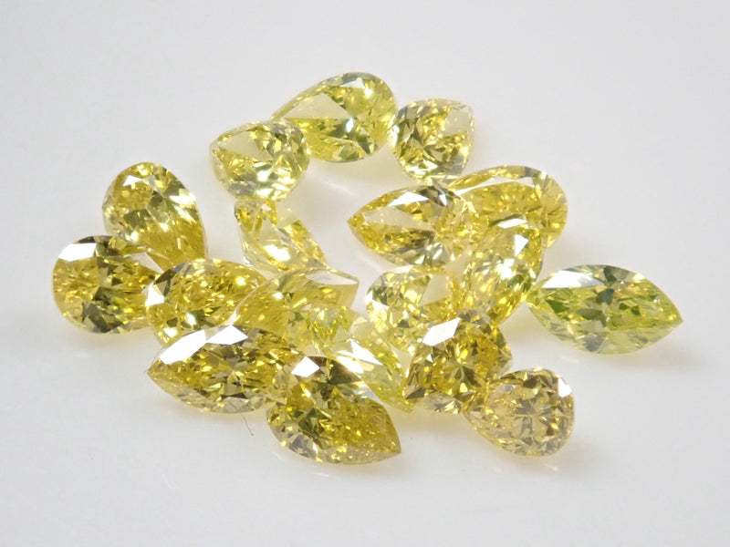 カナリーイエローダイヤモンド1石ルース（VS-SI）《複数購入割引有 