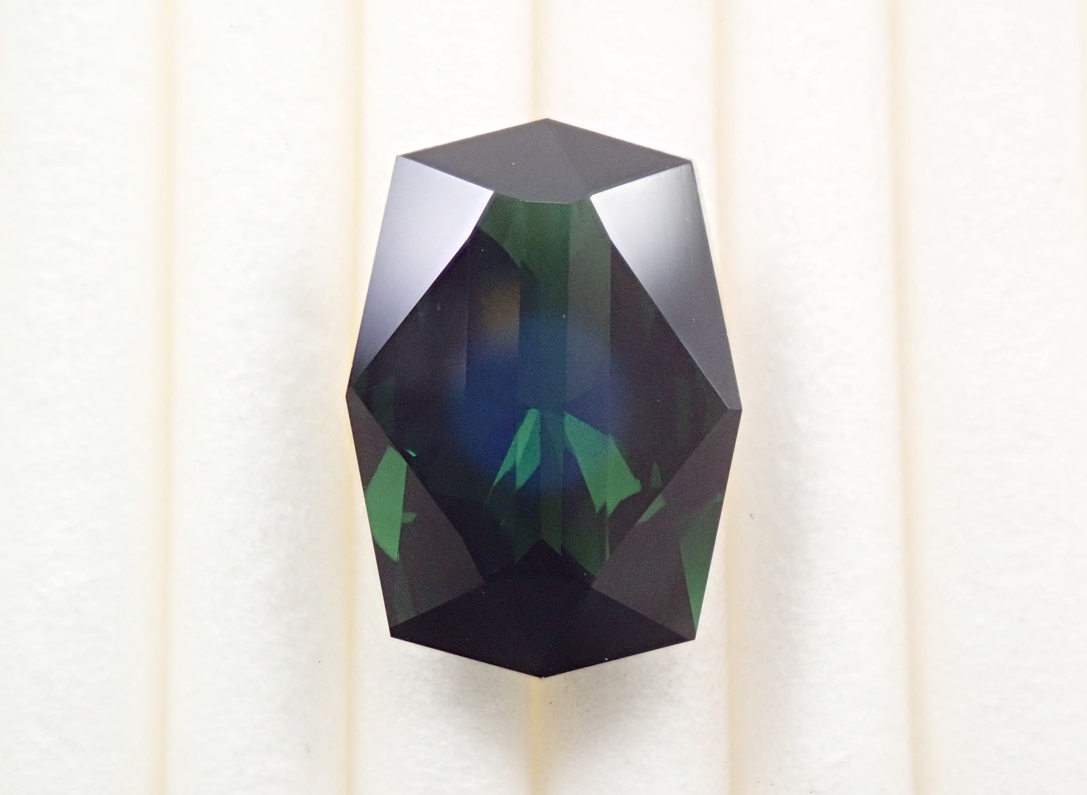 [Mr. Sanjay] Green tourmaline 3.334ct loose