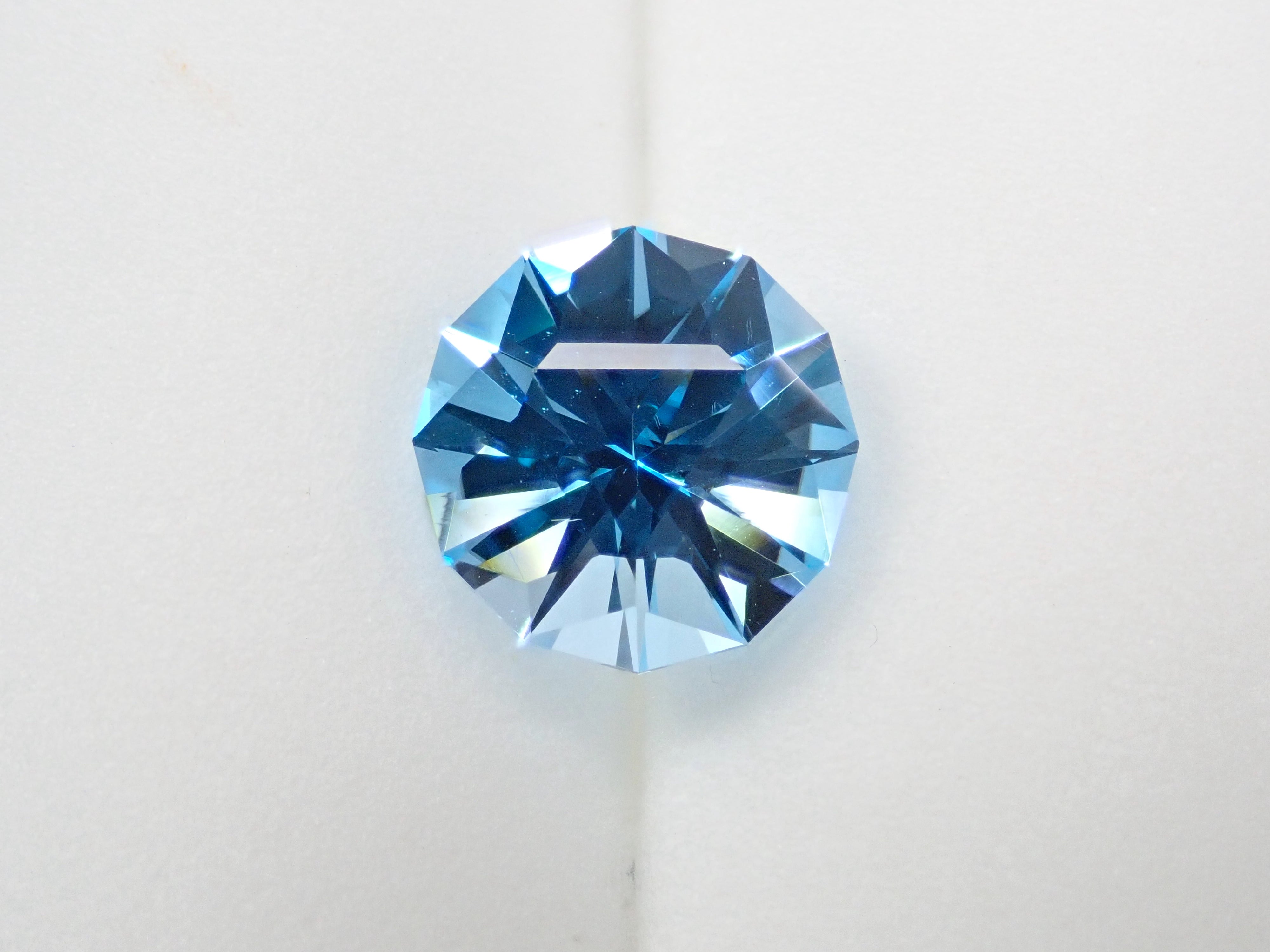 Sky blue topaz 5.595ct loose