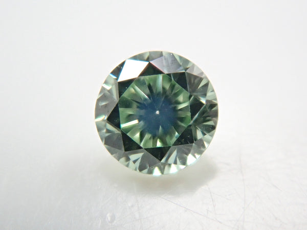Ice green diamond 2.7mm/0.087ct loose (equivalent to VS class)