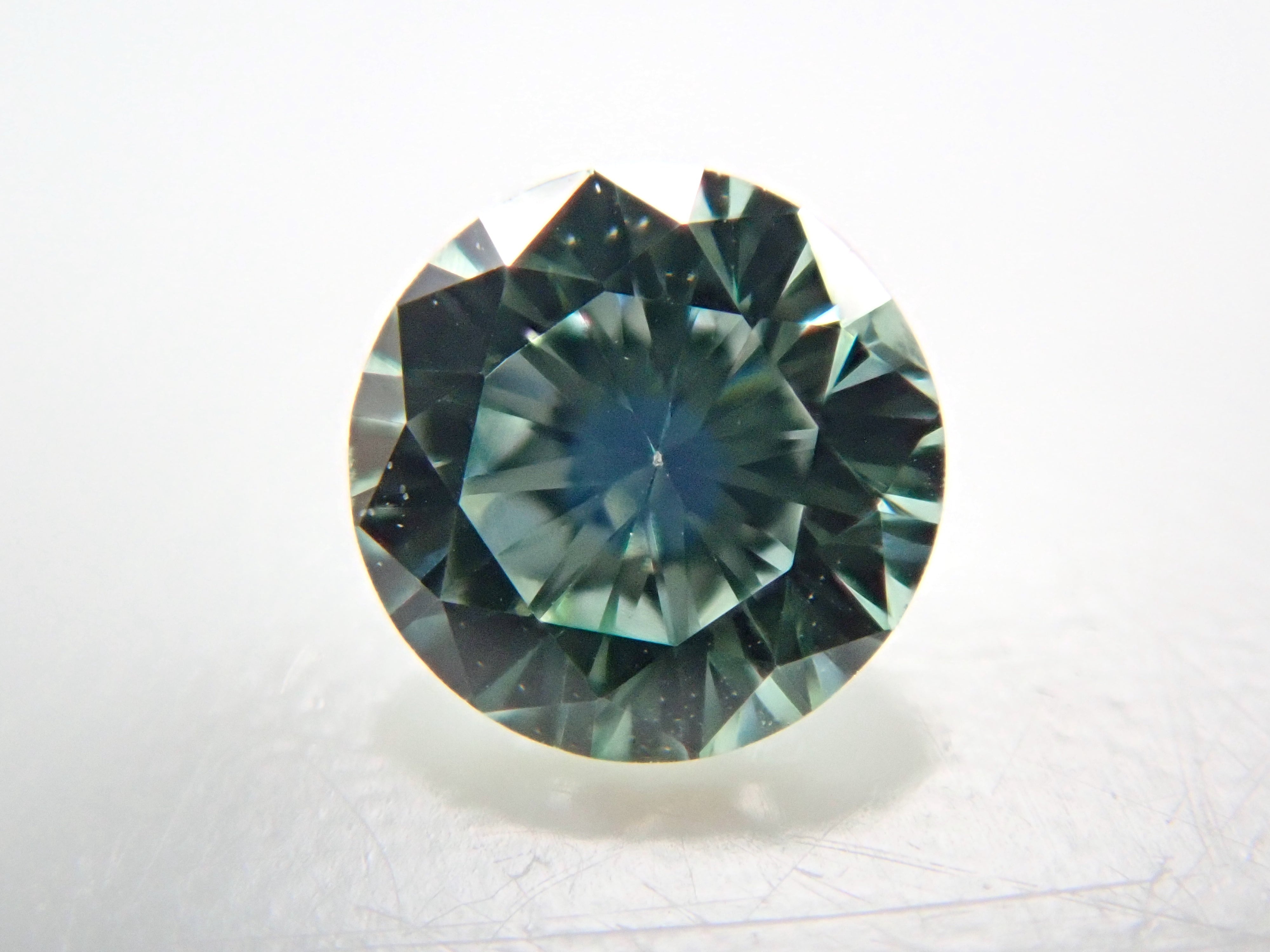 Ice green diamond 2.8mm/0.090ct loose (equivalent to VS class)