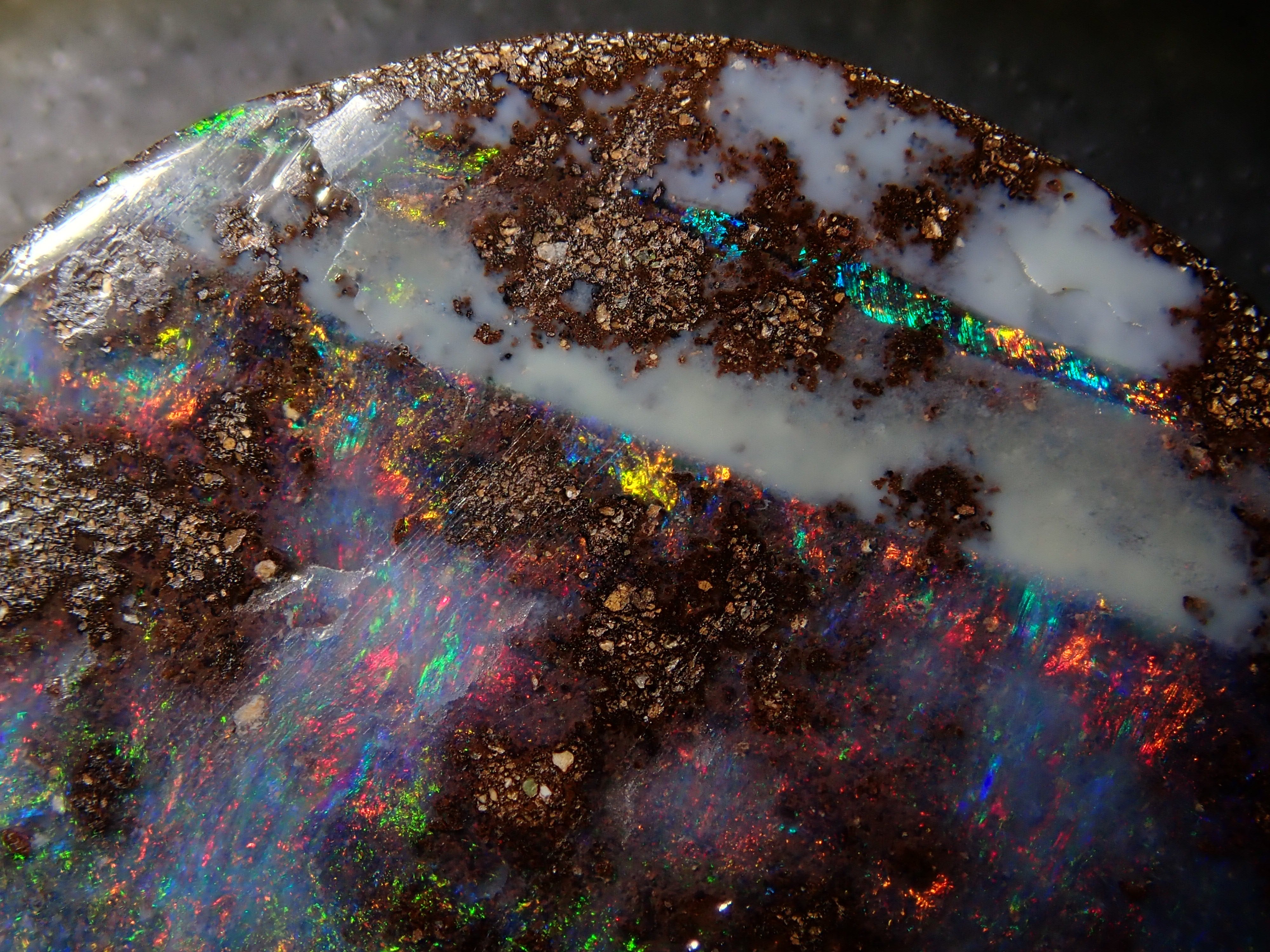 オーストラリア産ボルダーオパール 15.004ctルース