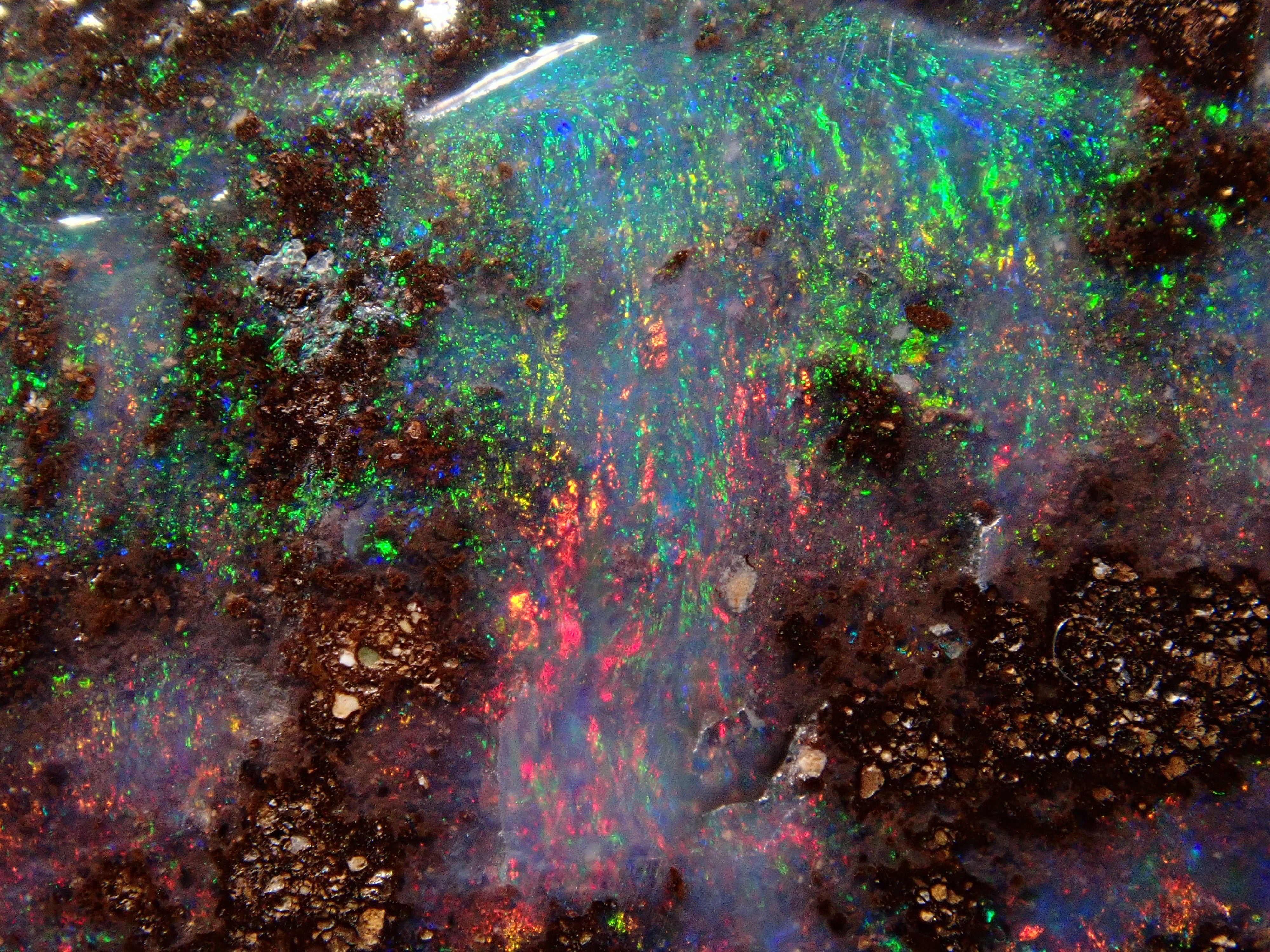 【2/8 22時販売】オーストラリア産ボルダーオパール 15.004ctルース