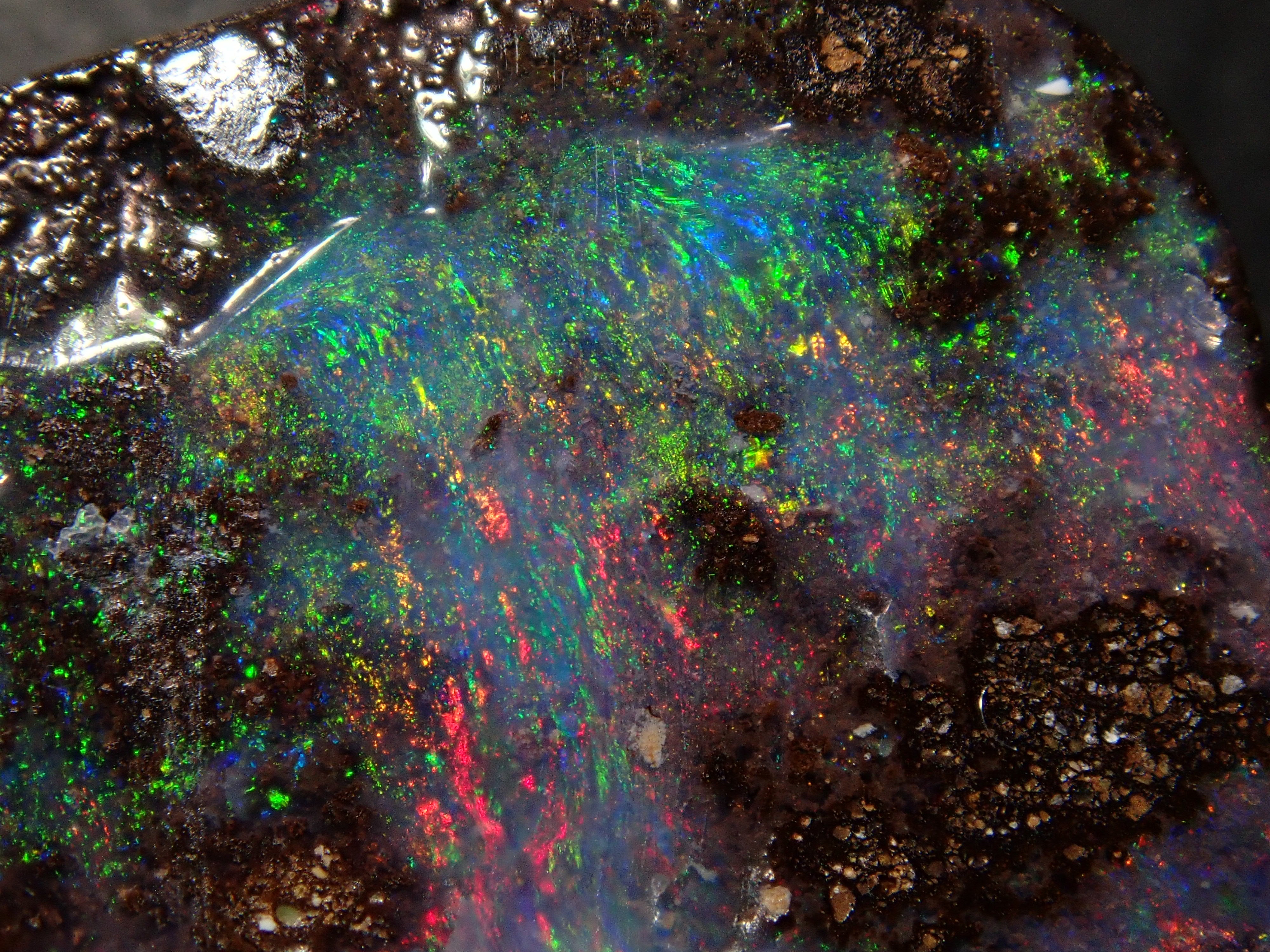 【2/8 22時販売】オーストラリア産ボルダーオパール 15.004ctルース