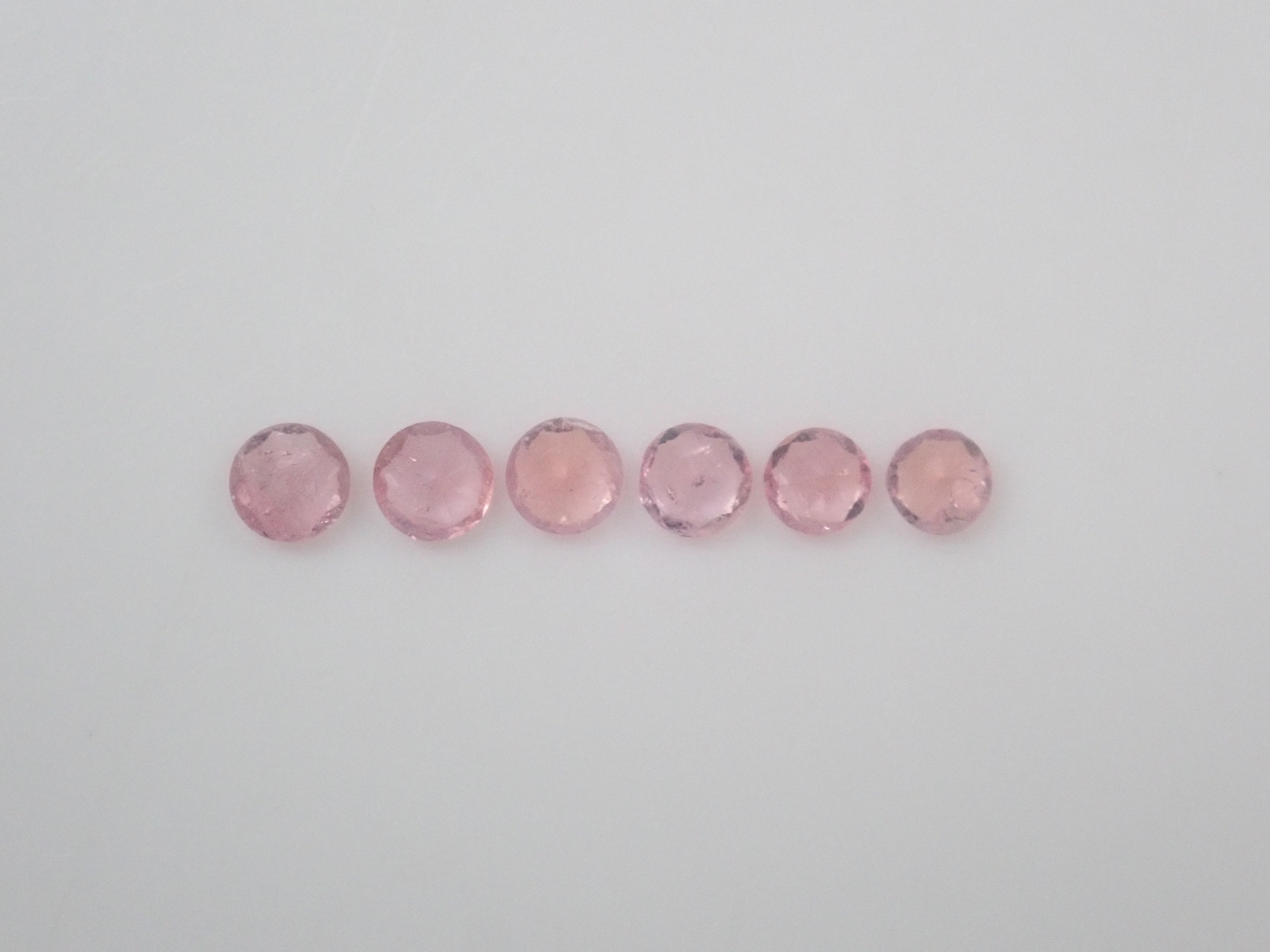 【2/11  22時販売】《限定6石》マダガスカル産ペツォッタイトガチャ（2.2~2.5mm,ラウンドカット）《複数購入割引有》