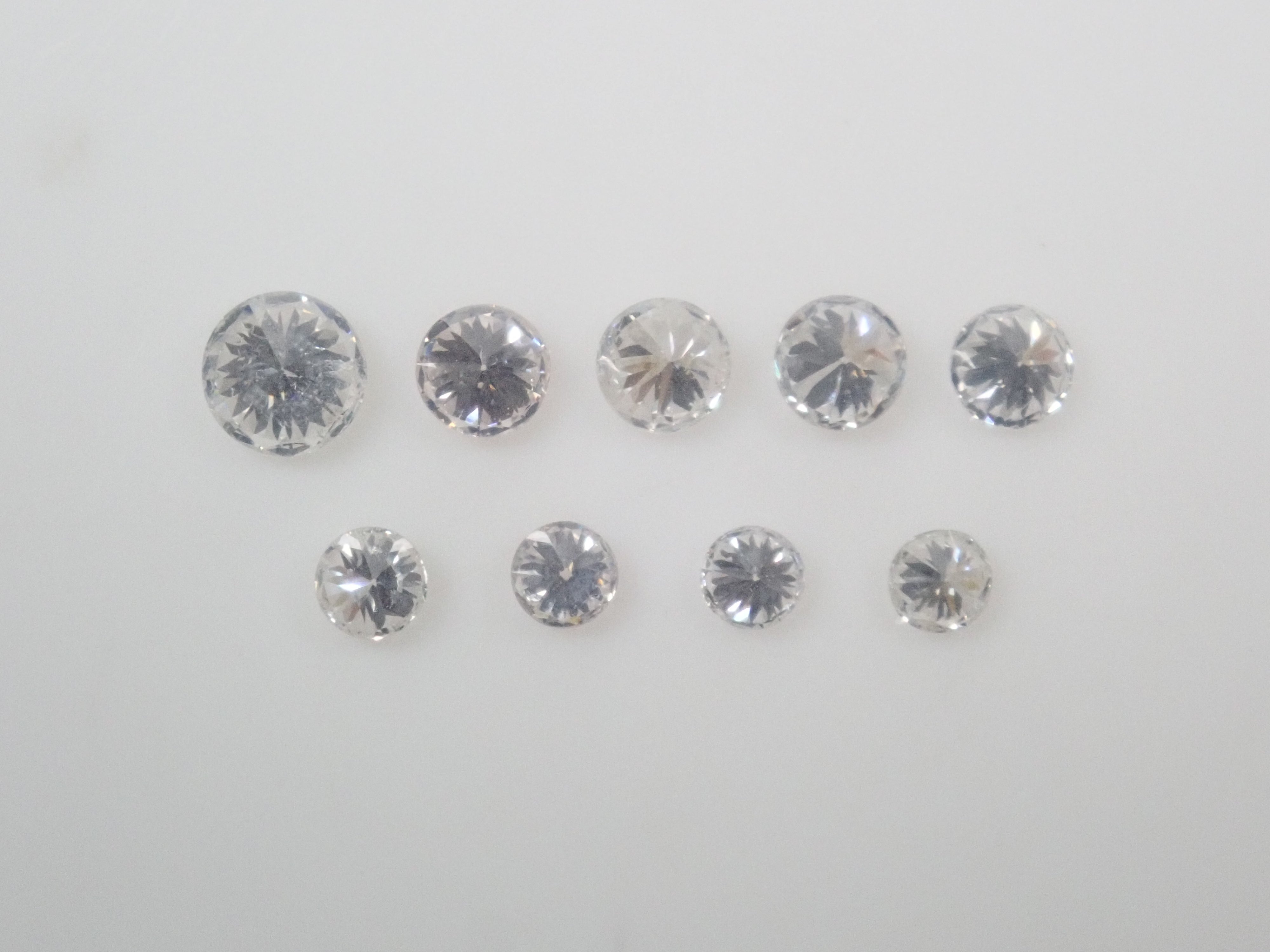 【7/26 22時販売】《限定10石》ダイヤモンドガチャ💎中宝ソーティング付(0.136ct/E/VVS-2/EXCELLENT/NONE（ハート＆キューピッド）が当たる《複数購入割引有》　