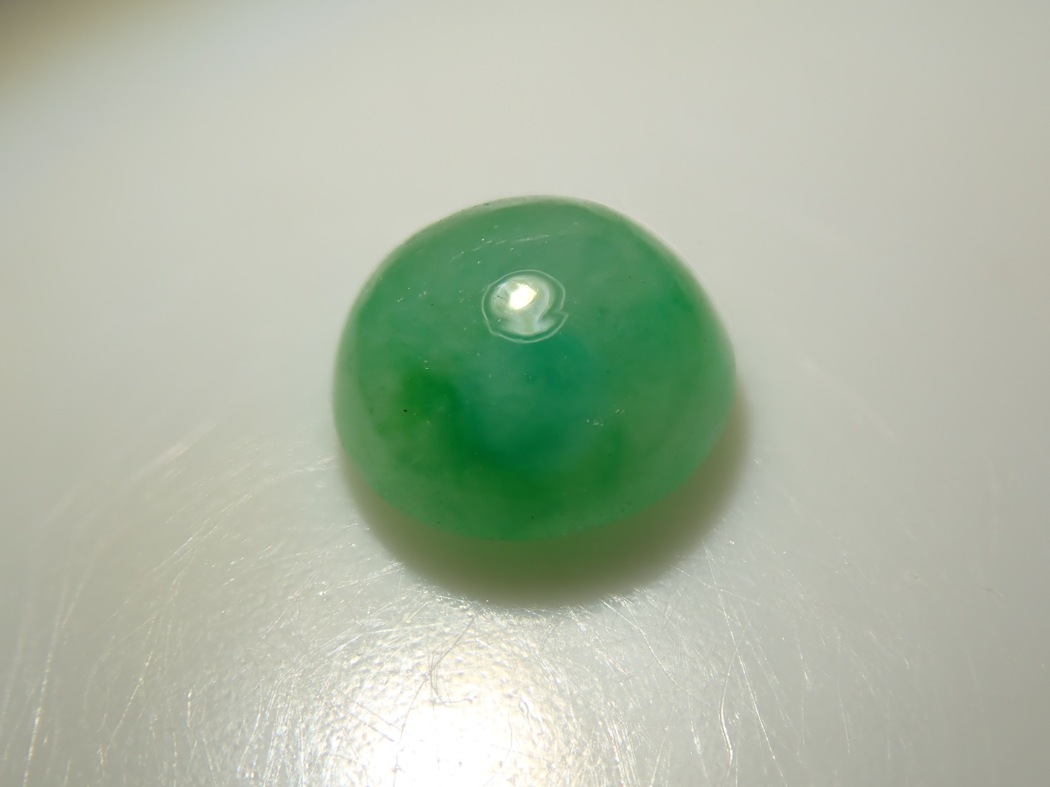 【12559997掲載】ミャンマー産翡翠（ヒスイ） 0.525ctルース