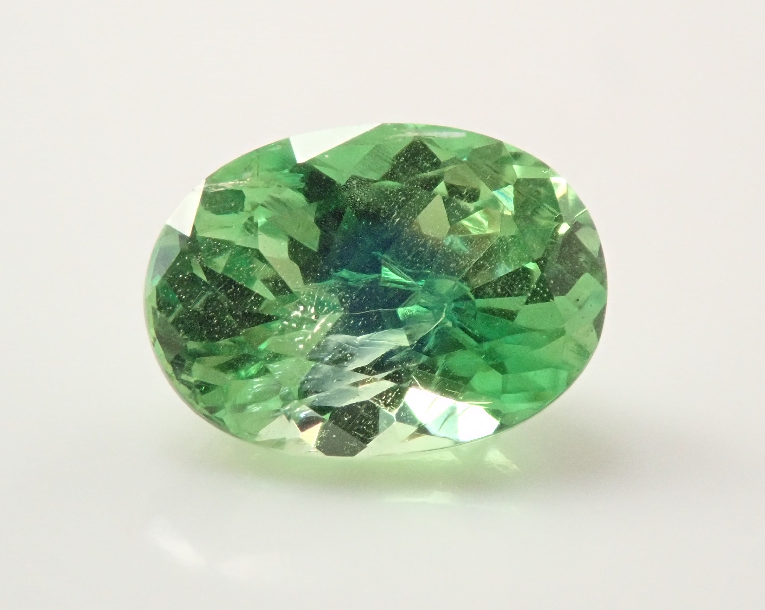 【2/12 22時販売】タンザニア産バイカラーグロッシュラーガーネット 0.796ctルース