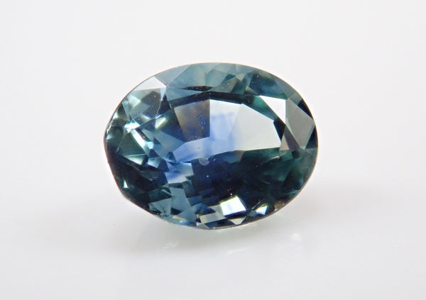 蒙大拿藍寶石 0.386 克拉裸石（青綠色藍寶石）
