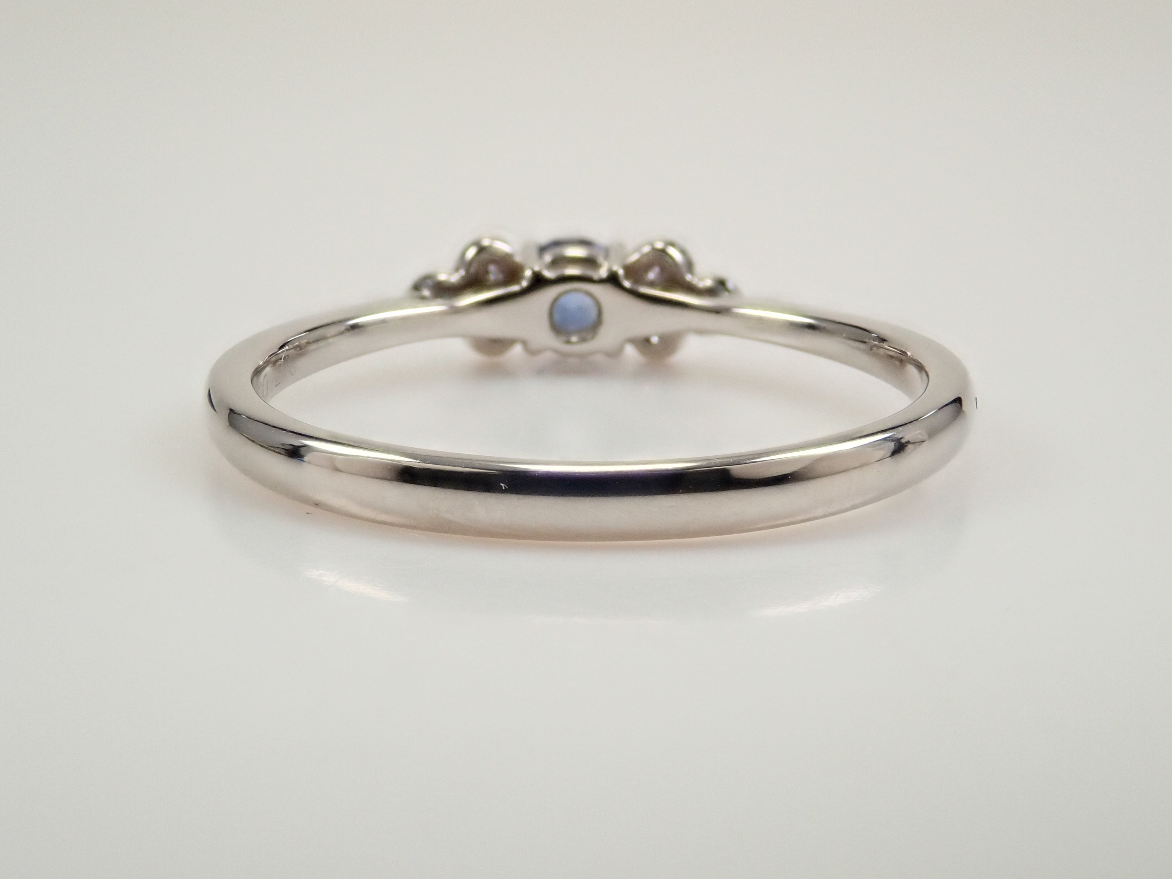 Pt950 ベニトアイト 0.17ct リング