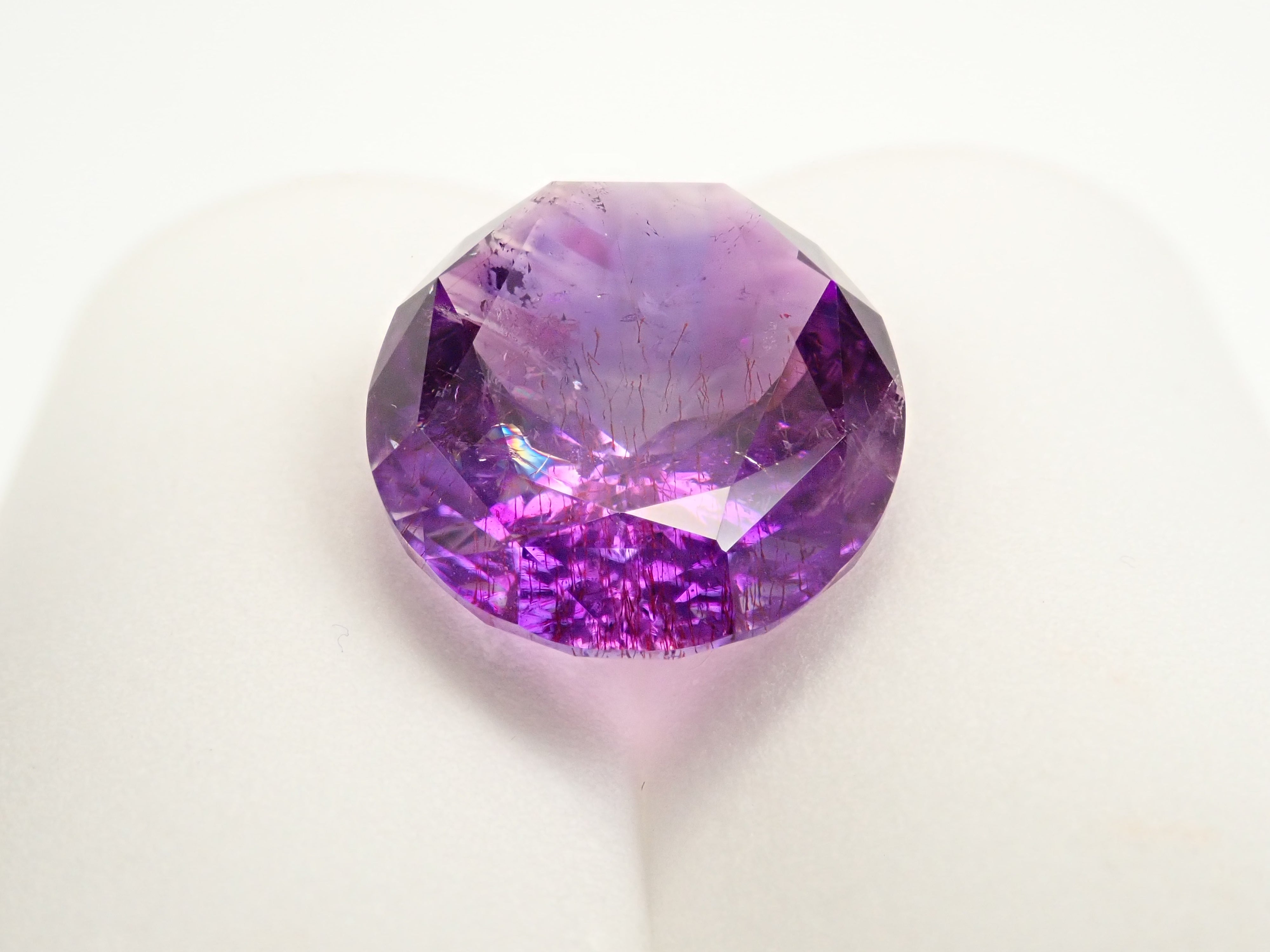 【12561911掲載】ブラジル産ブラジル産エレスチャルアメジスト 15.928ctルース