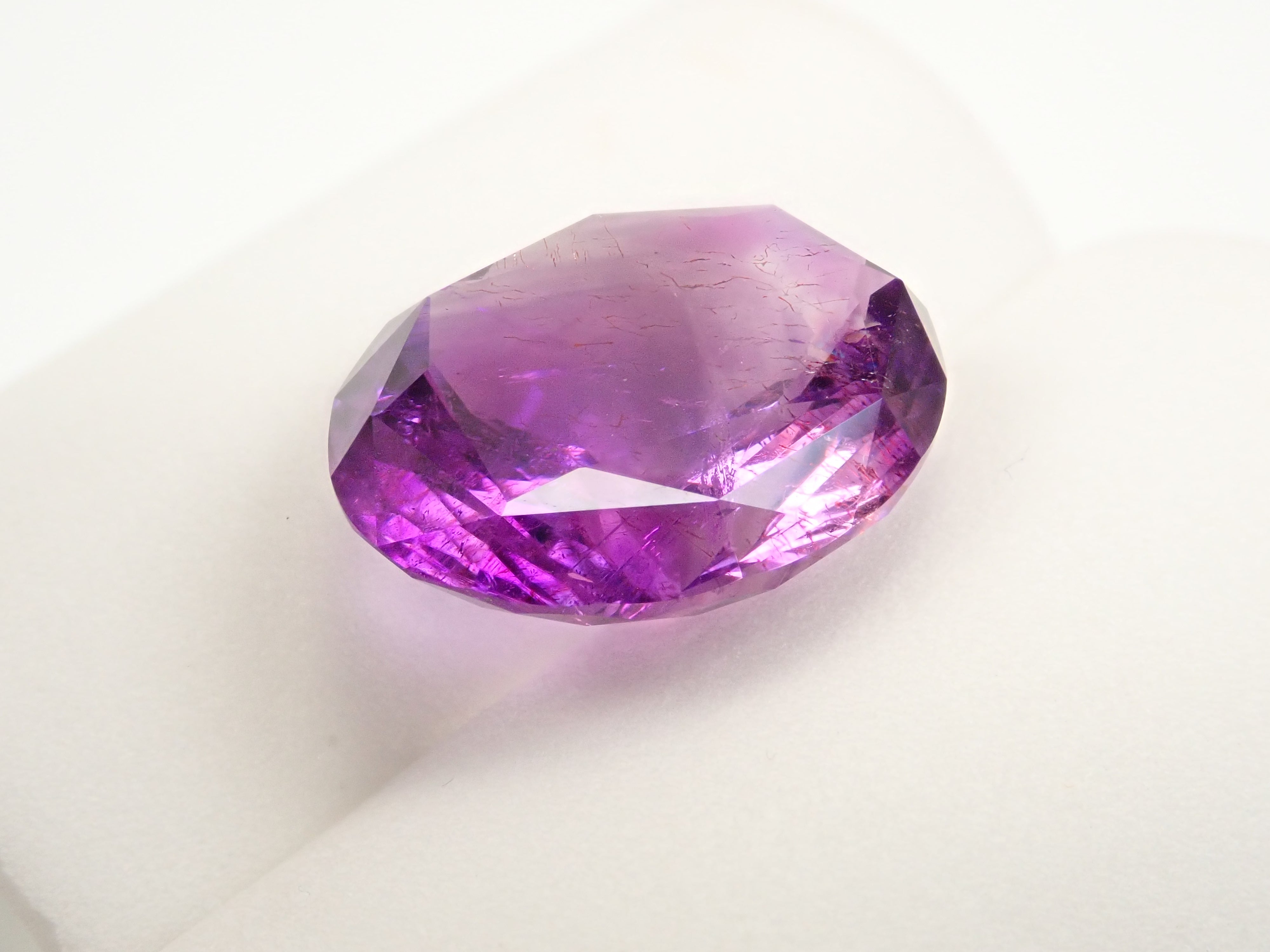 【12561911掲載】ブラジル産ブラジル産エレスチャルアメジスト 15.928ctルース