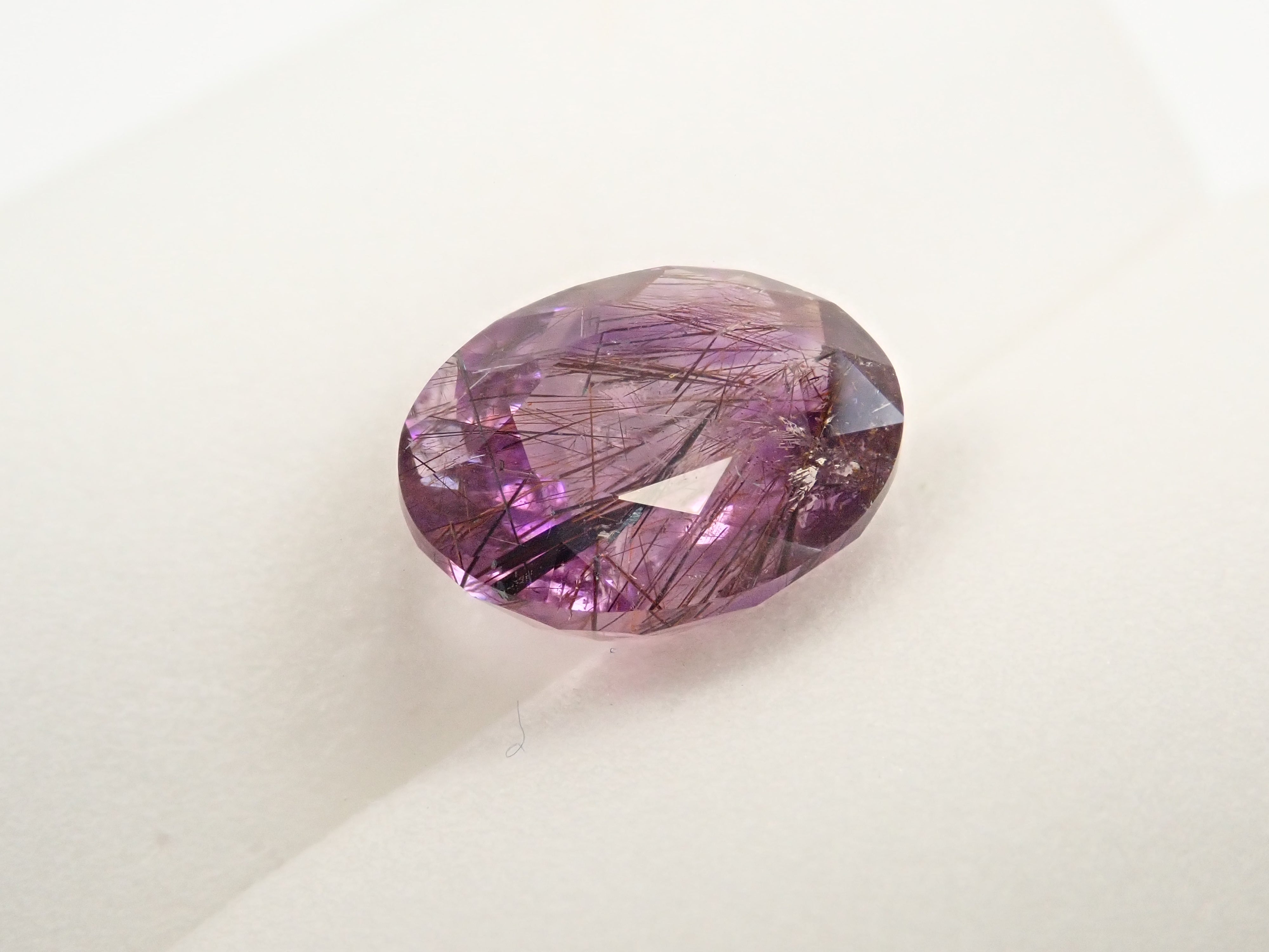 【12559896掲載】ブラジル産エレスチャルアメジスト 3.678ctルース