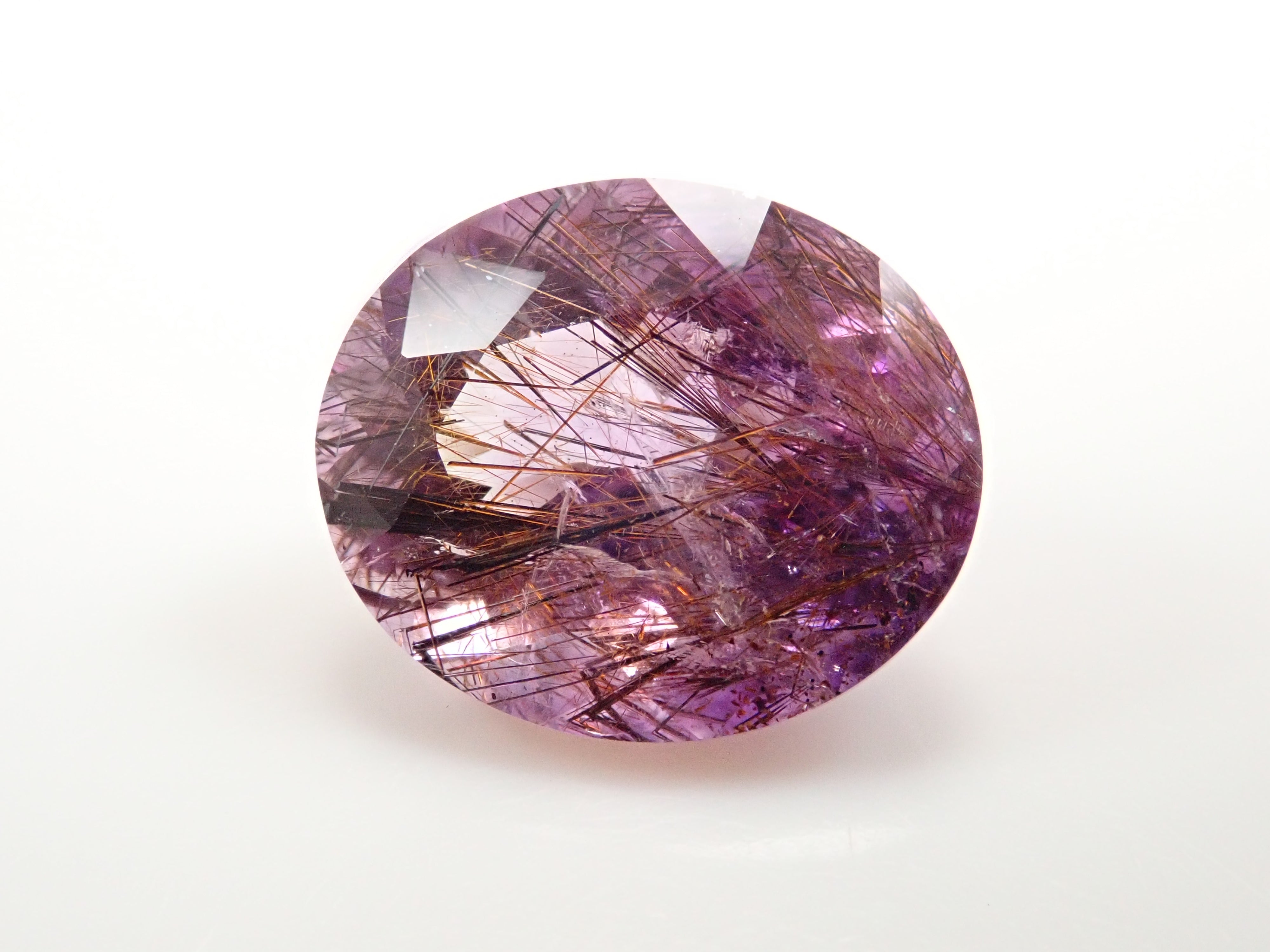 【12559896掲載】ブラジル産エレスチャルアメジスト 3.678ctルース