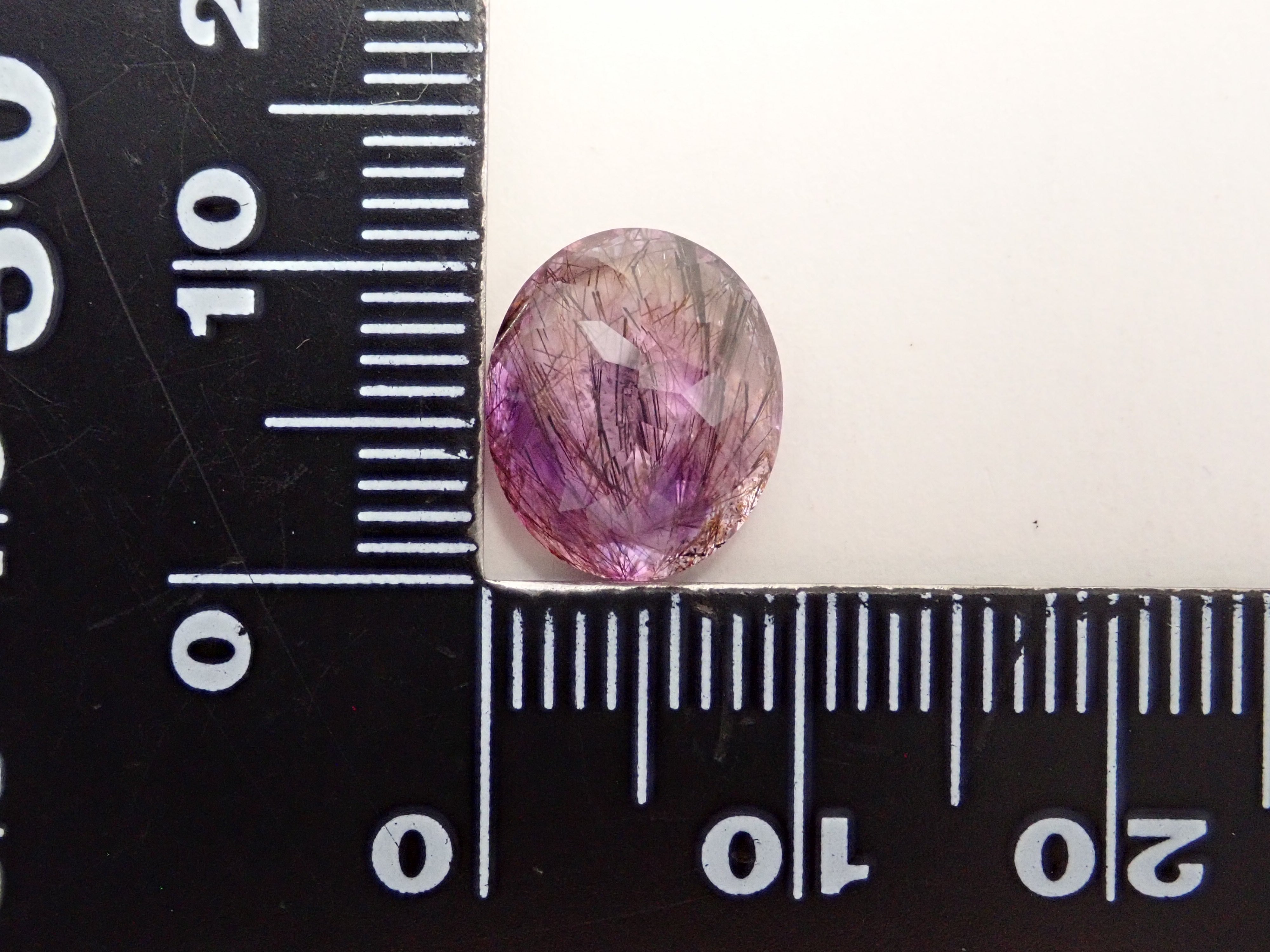 【12559896掲載】ブラジル産エレスチャルアメジスト 3.678ctルース