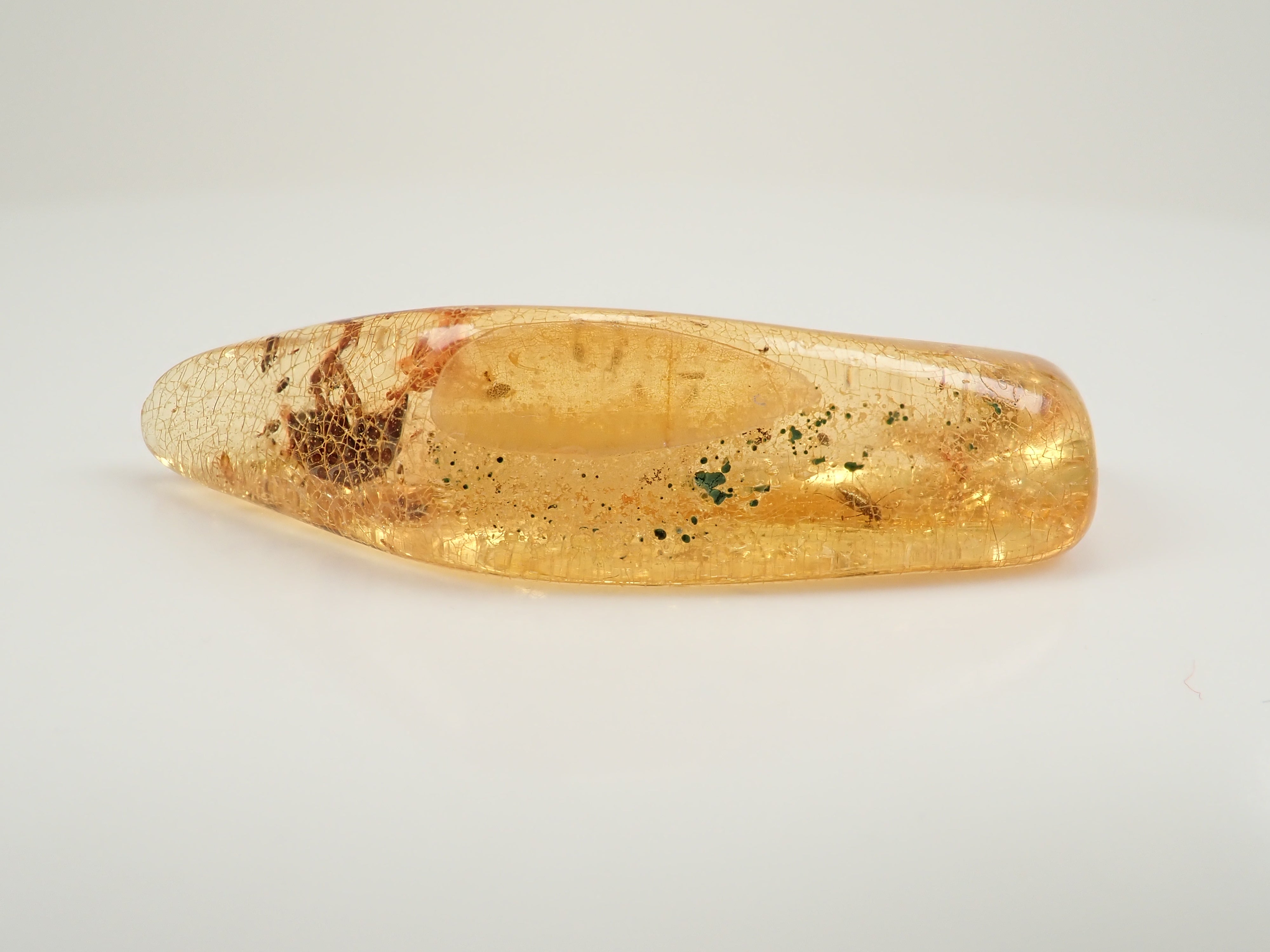 【2/15 22時販売】琥珀（こはく）/コパル 41.008ctルース（虫入り）