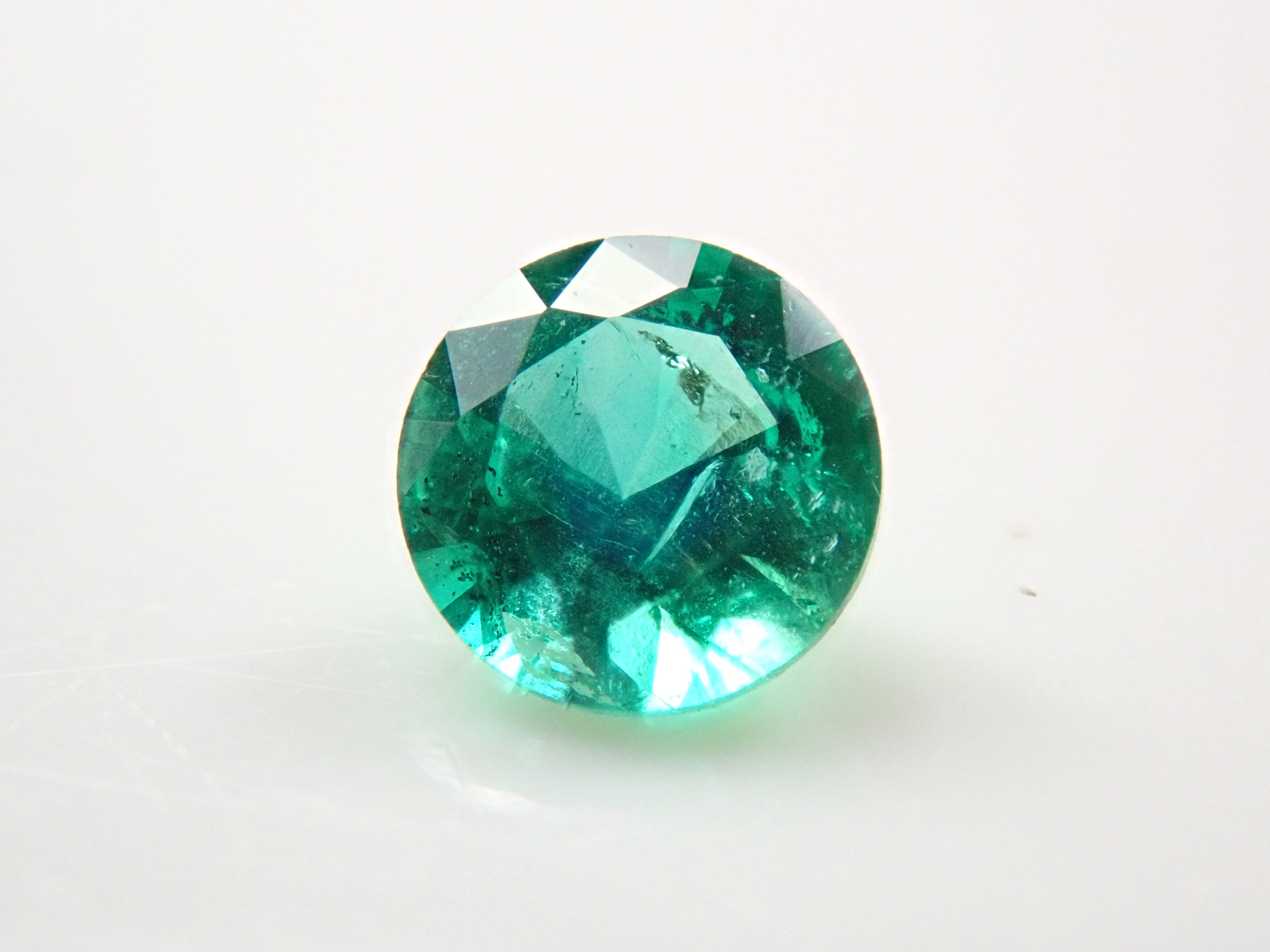 [On sale 2/23 at 10pm] Colombian emerald 3.0mm/0.093ct loose stone