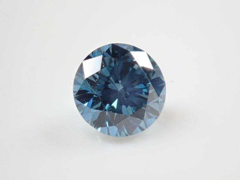 ラボグロウンダイヤモンド（合成ダイヤモンド） 0.633ctルース(FANCY DEEP BLUE, SI1)