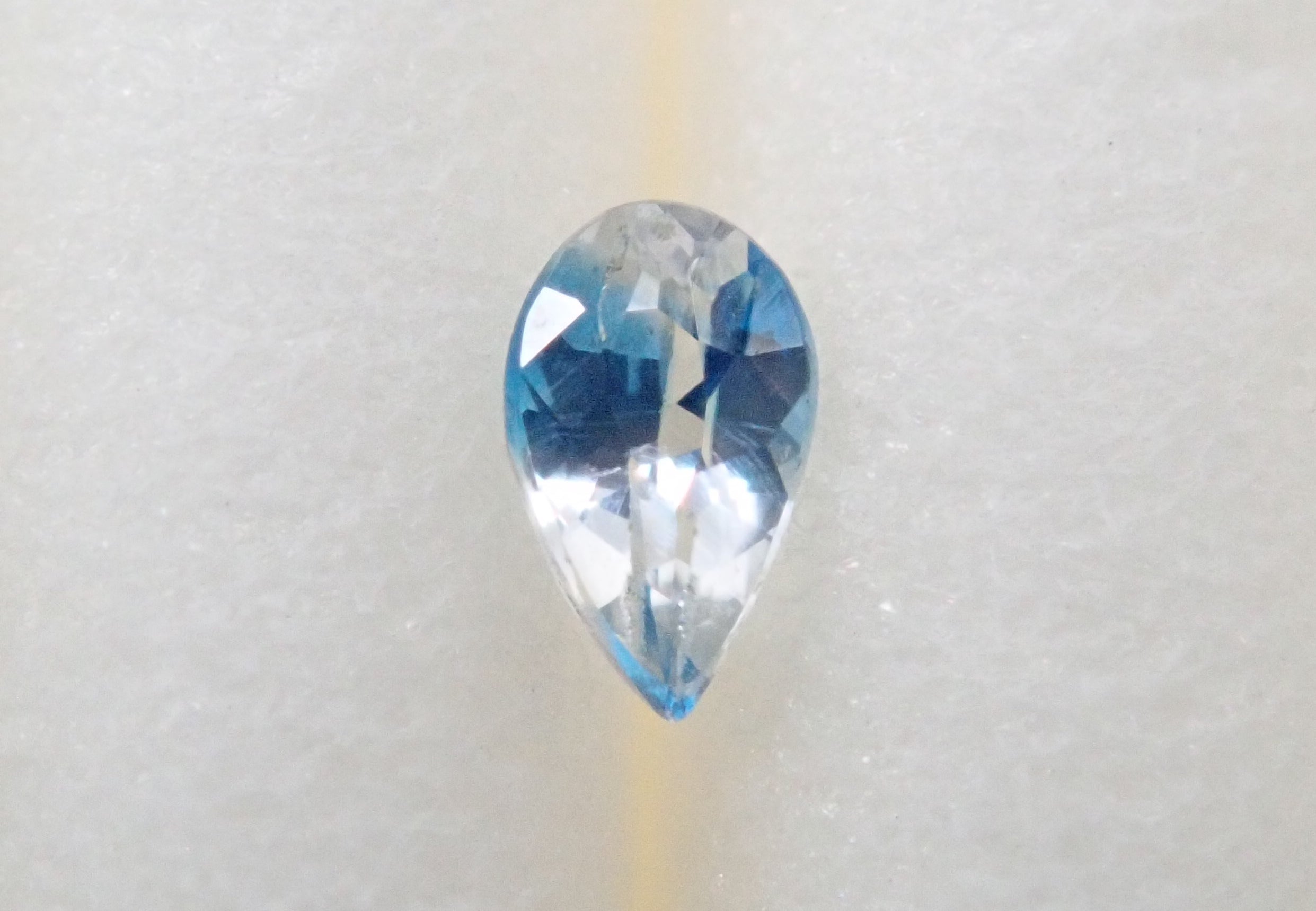 Bicolor Euclase from Zimbabwe 0.033ct loose