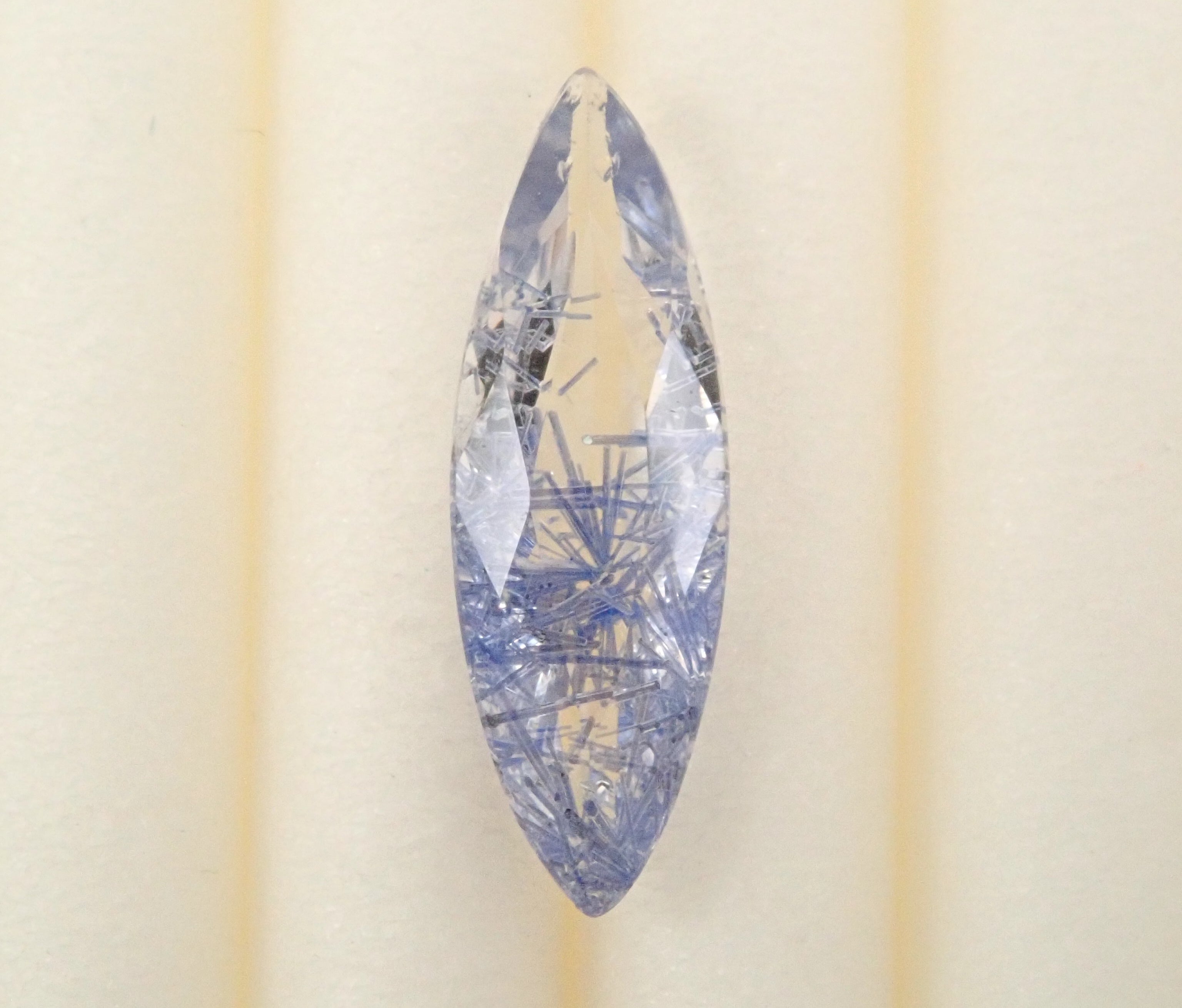 [12561969] Brazilian Dumortierite in Quartz 0.463ct Loose Stone