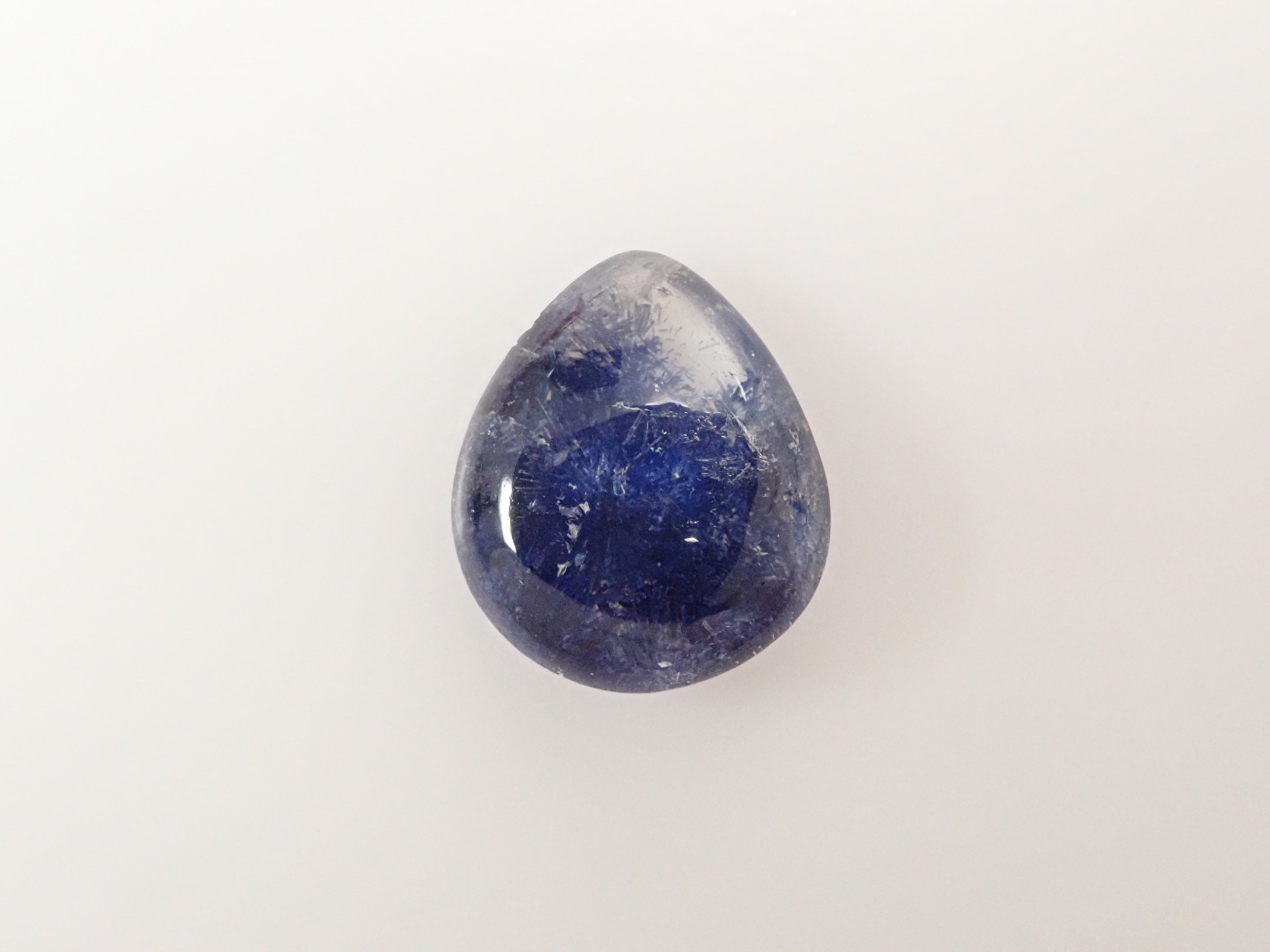 【12561971掲載】ブラジル産デュモルチェライトインクォーツ 3.253ctルース