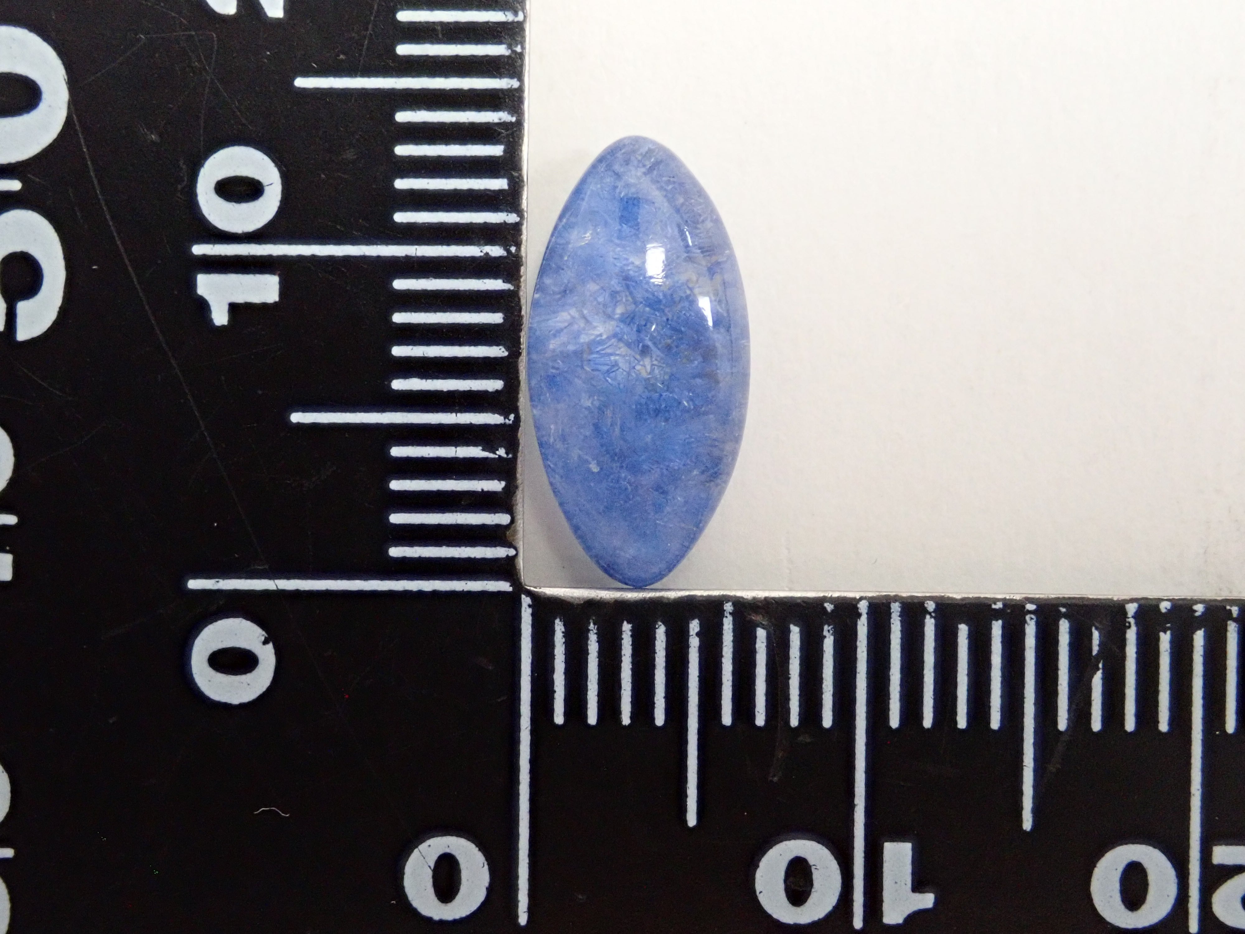 【12561973掲載】ブラジル産デュモルチェライトインクォーツ 2.446ctルース