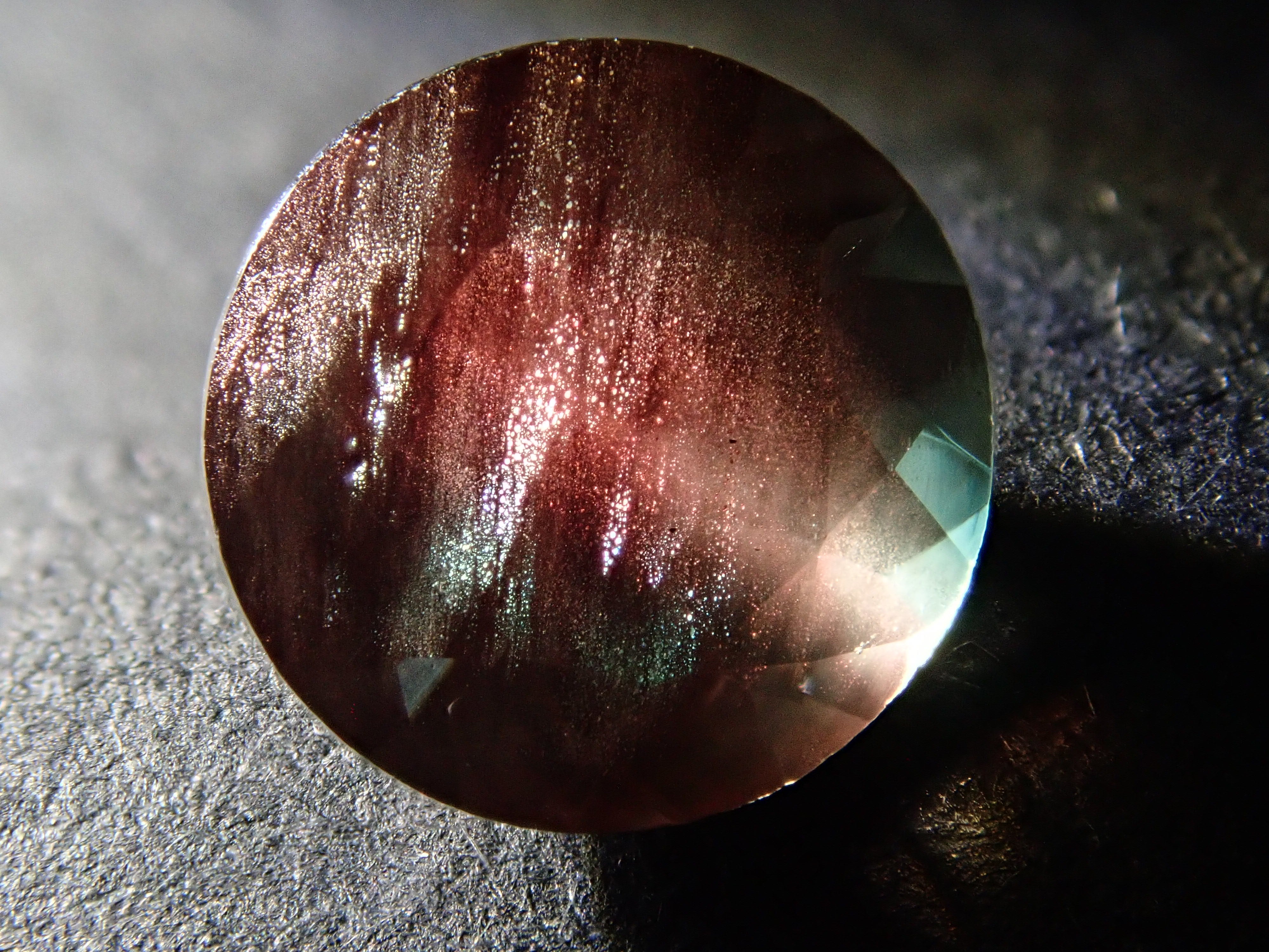 【12561985掲載】アメリカ産オレゴンサンストーン 1.290ctルース