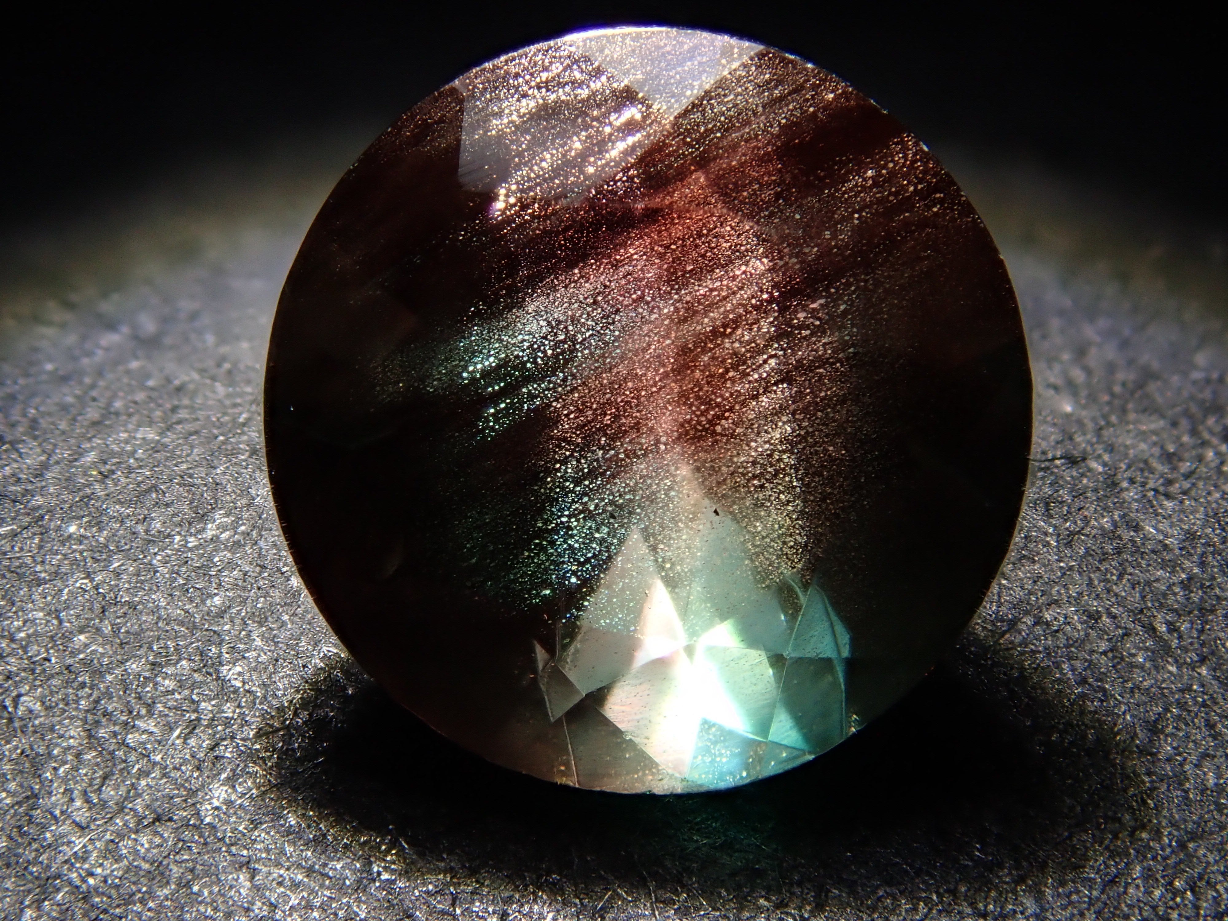 【12561985掲載】アメリカ産オレゴンサンストーン 1.290ctルース