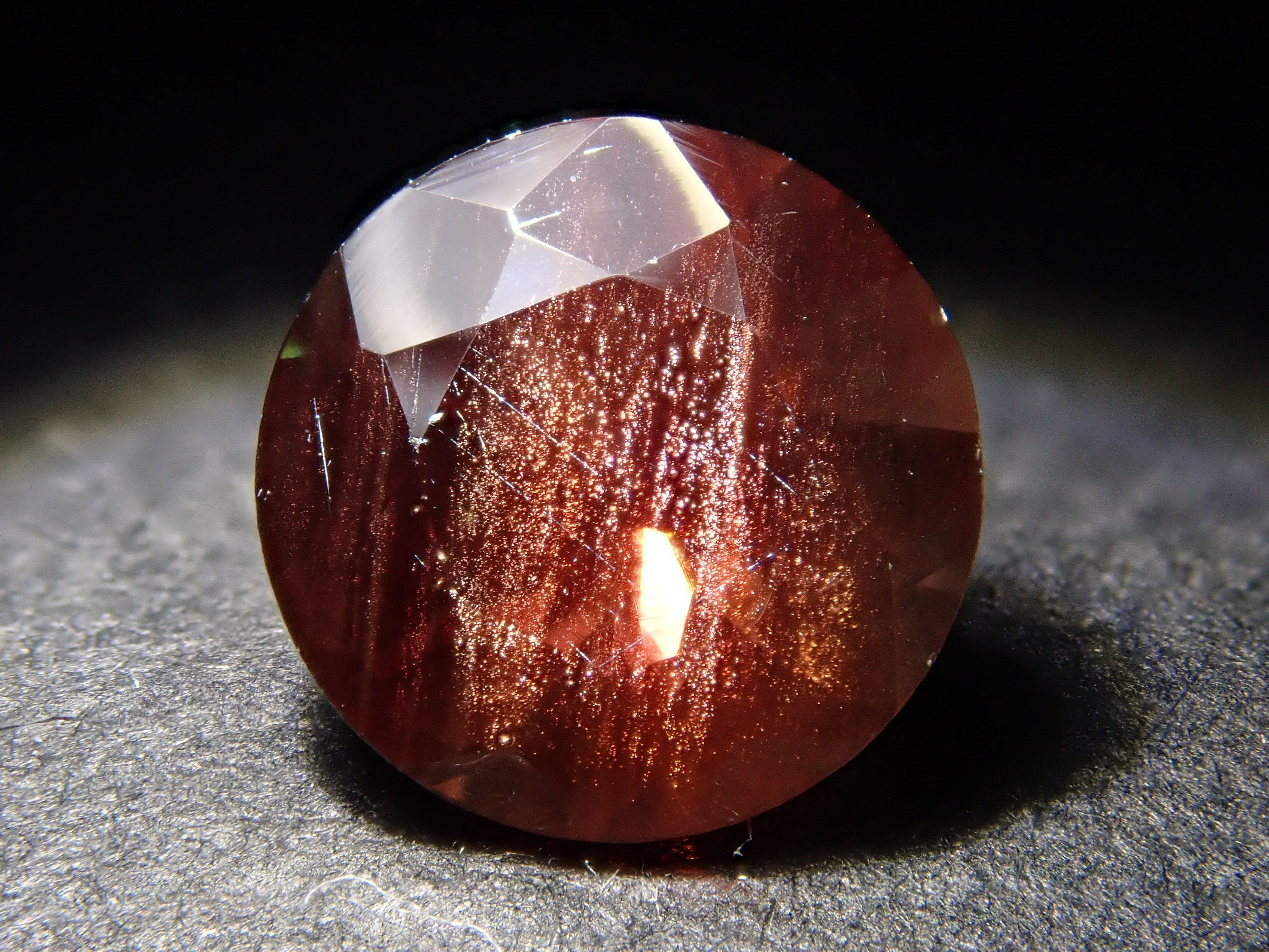 【12561986掲載】アメリカ産オレゴンサンストーン 1.273ctルース