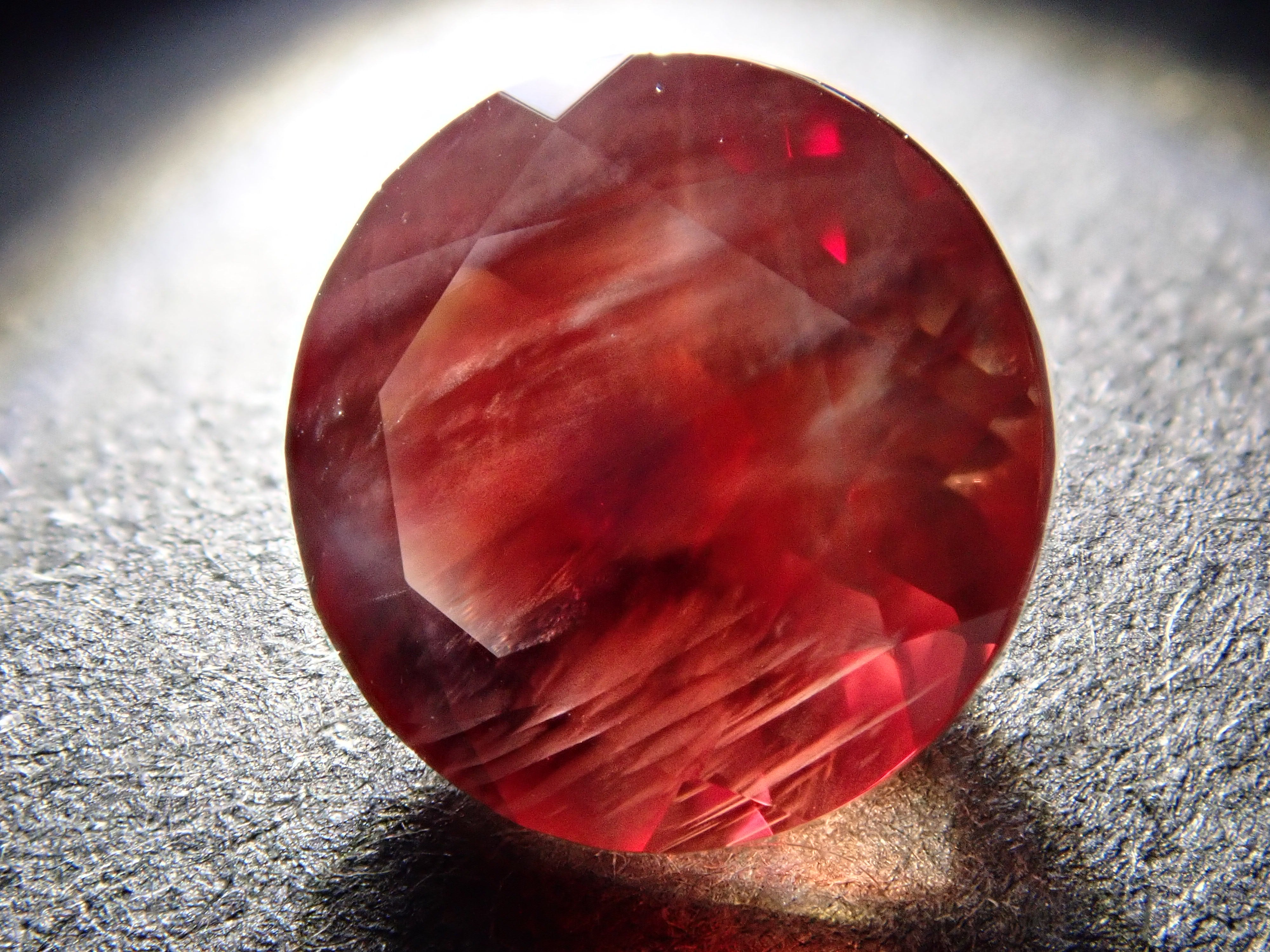 【12561987掲載】アメリカ産オレゴンサンストーン 1.260ctルース