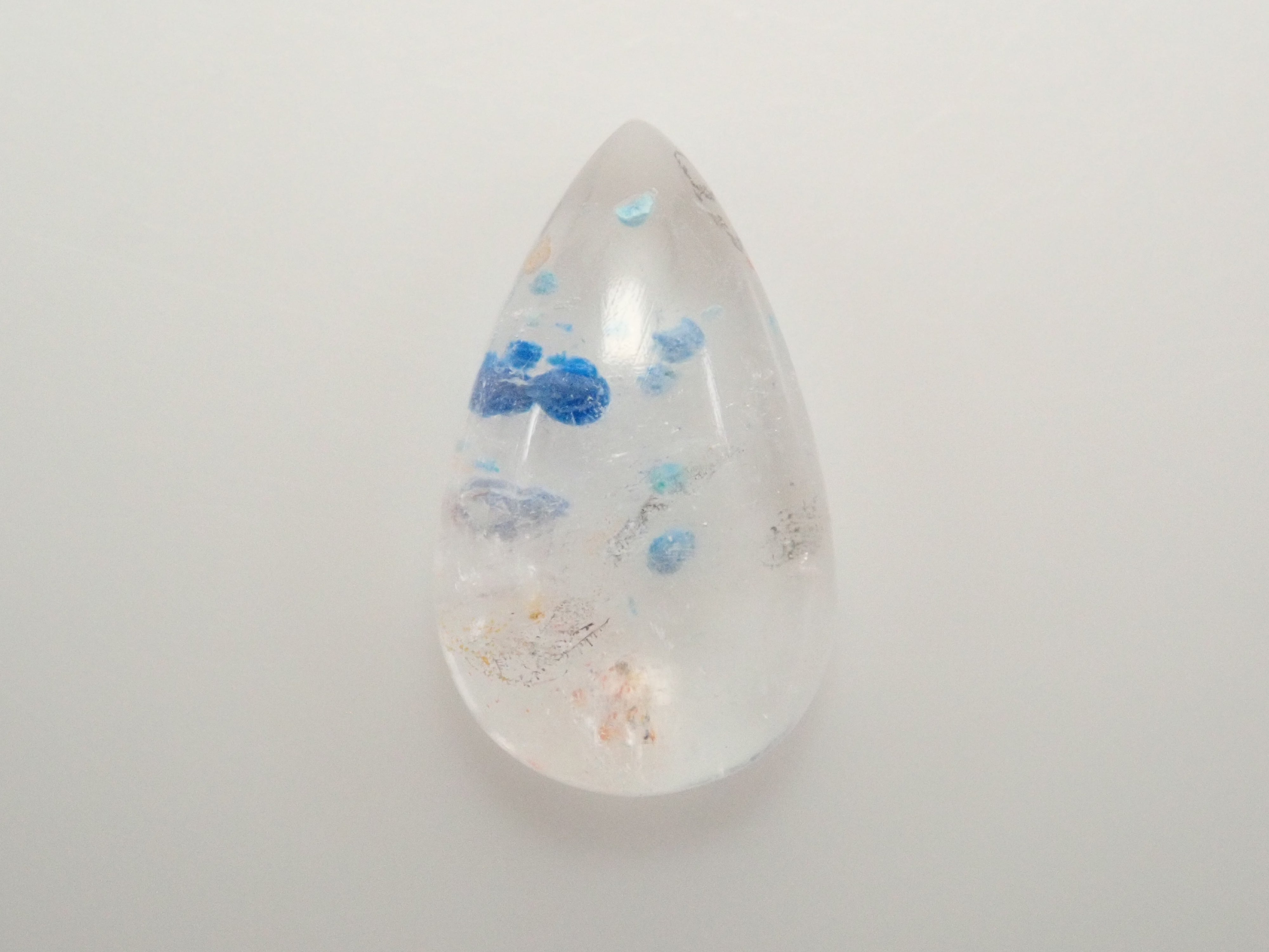 【12561941掲載】ブラジル産メデューサクォーツ（パライバクォーツ） 1.202ctルース